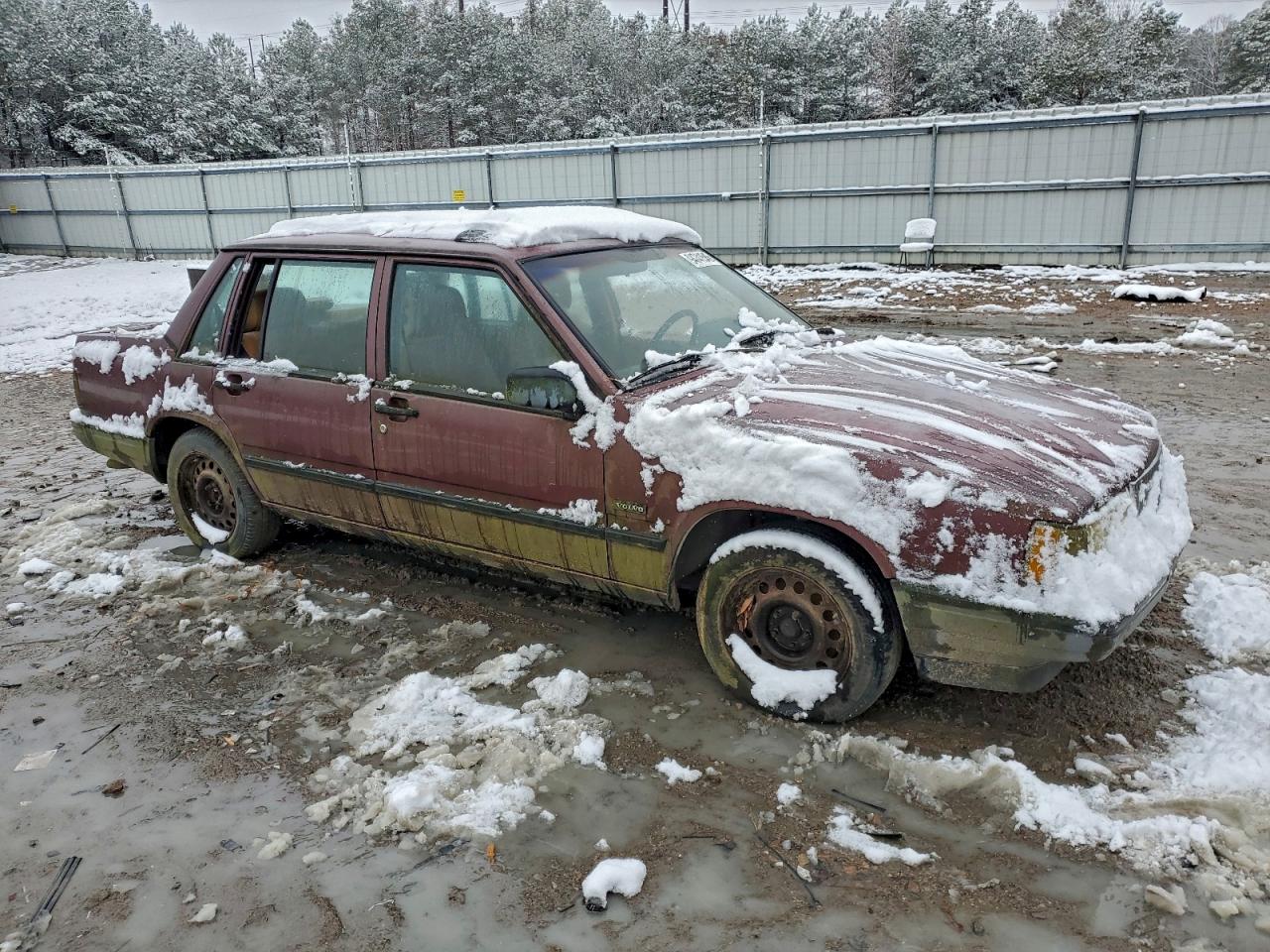 1991 Volvo 740 Brown vin: YV1FA8844M2515181