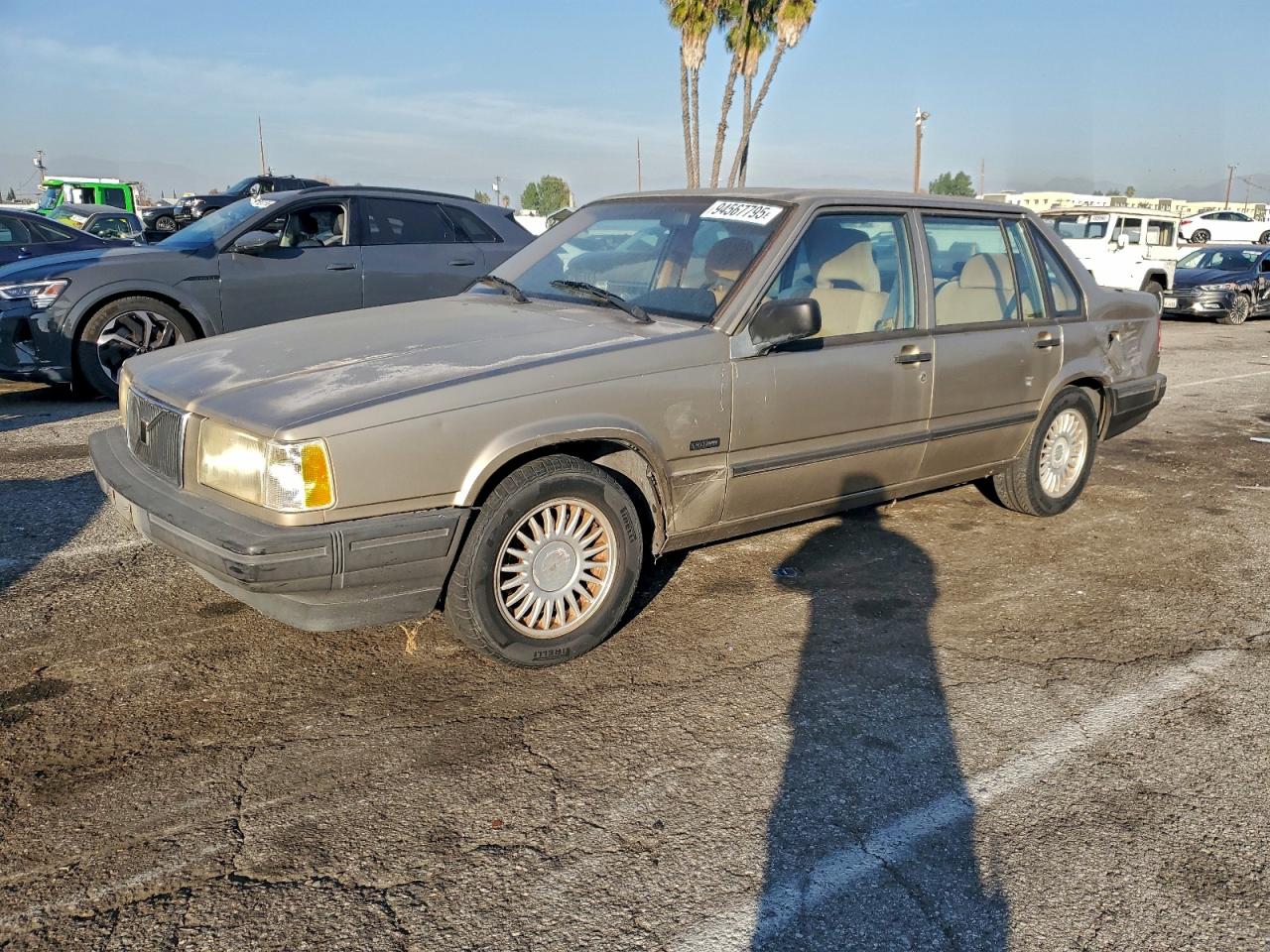 1995 Volvo 940 Gray vin: YV1JS8310S1202068