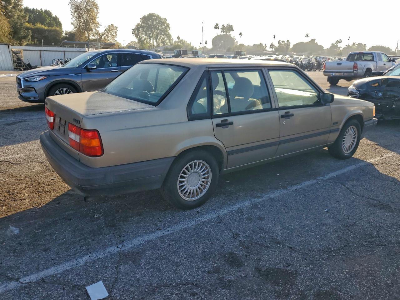 1995 Volvo 940 Gray vin: YV1JS8310S1202068
