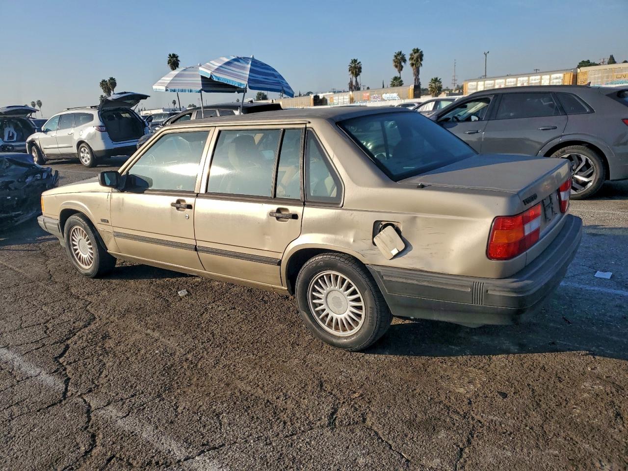 1995 Volvo 940 Gray vin: YV1JS8310S1202068