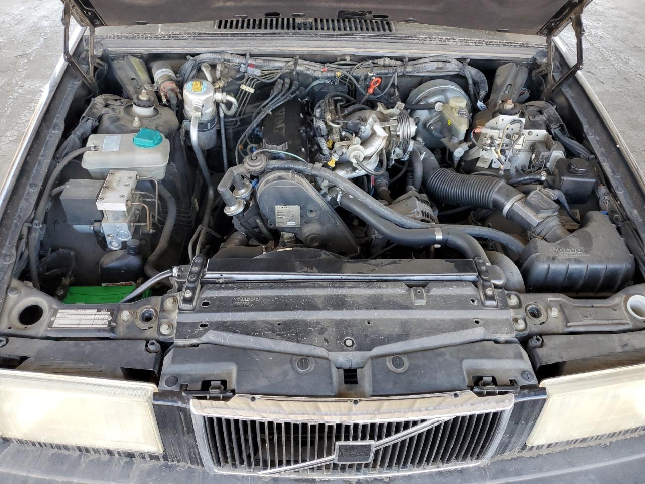 1995 Volvo 940 Black vin: YV1JS8314S1198445