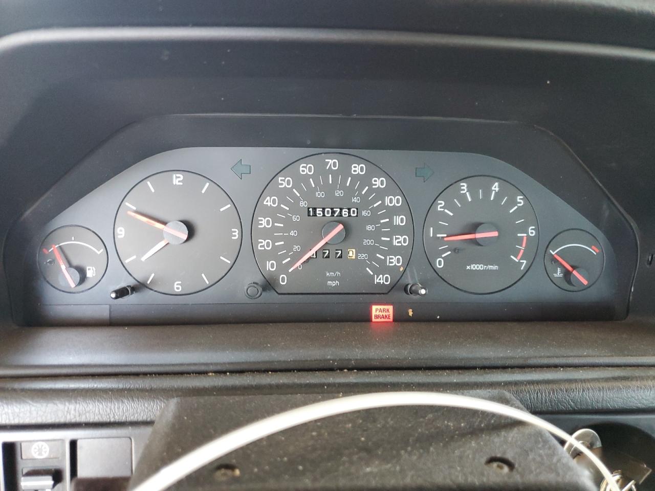 1995 Volvo 940 Black vin: YV1JS8314S1198445
