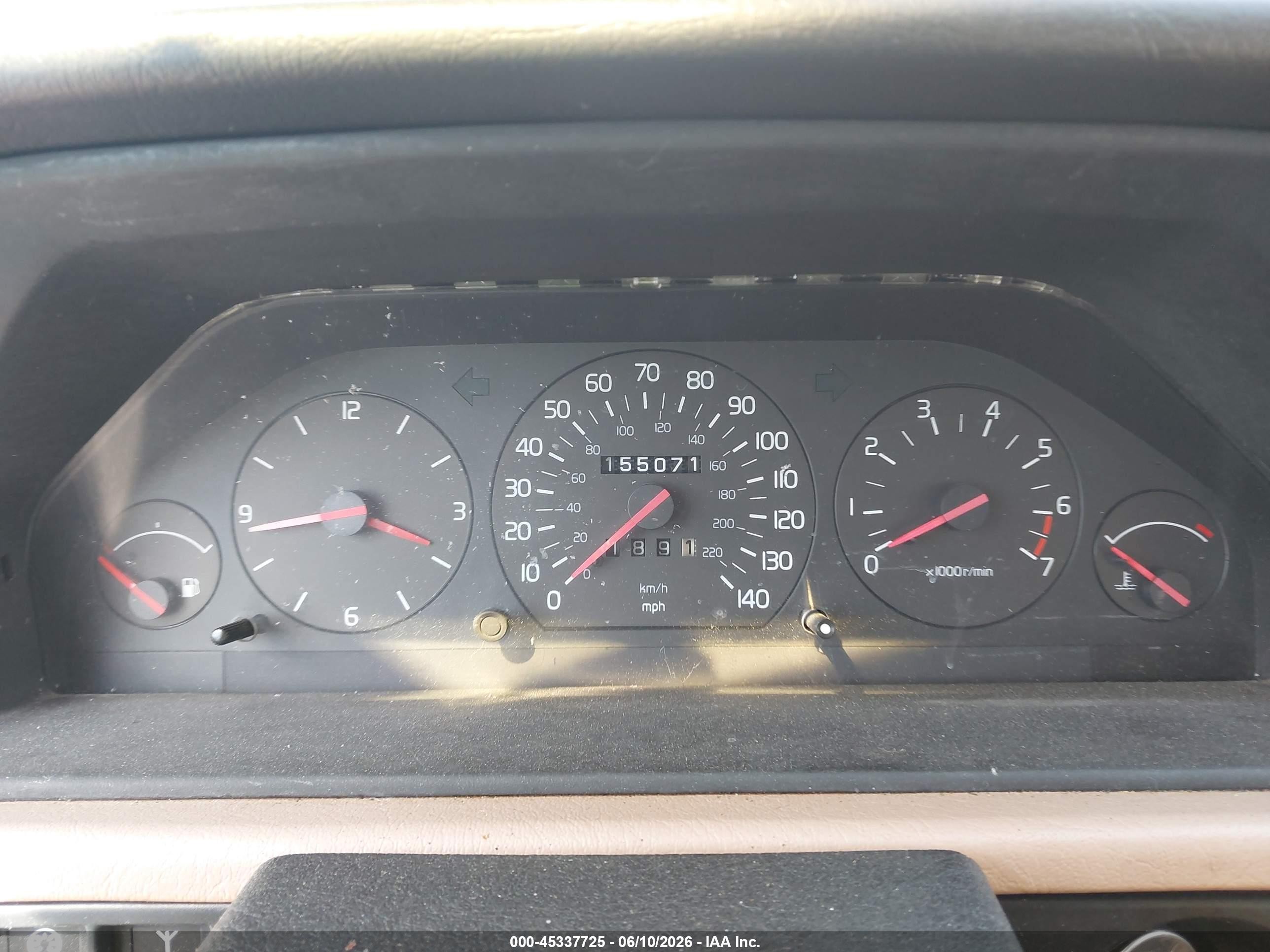 1993 Volvo 940   Tan vin: YV1JS8318P1143603