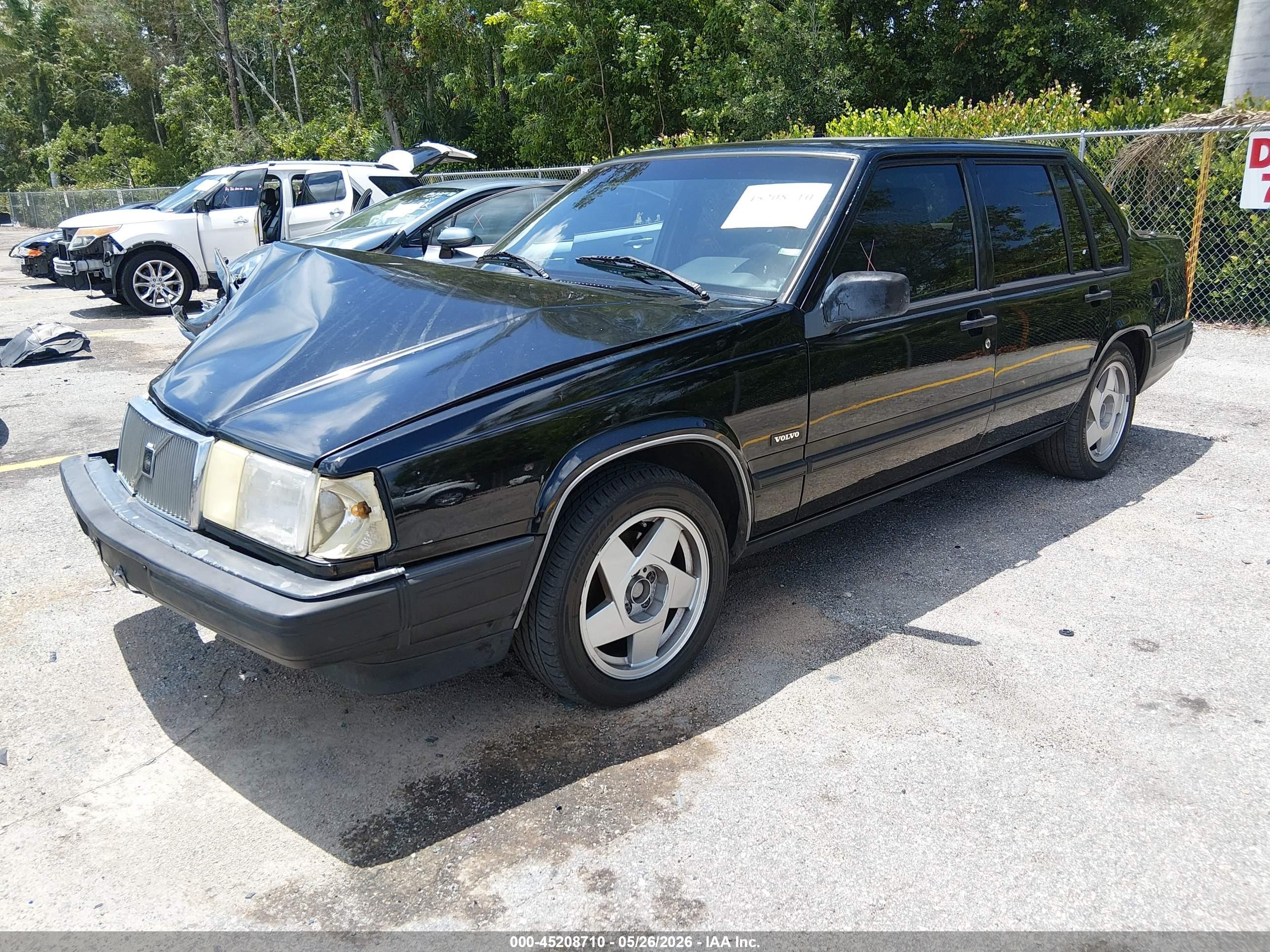 1992 Volvo 940 Gle Black vin: YV1JS8704N1101976