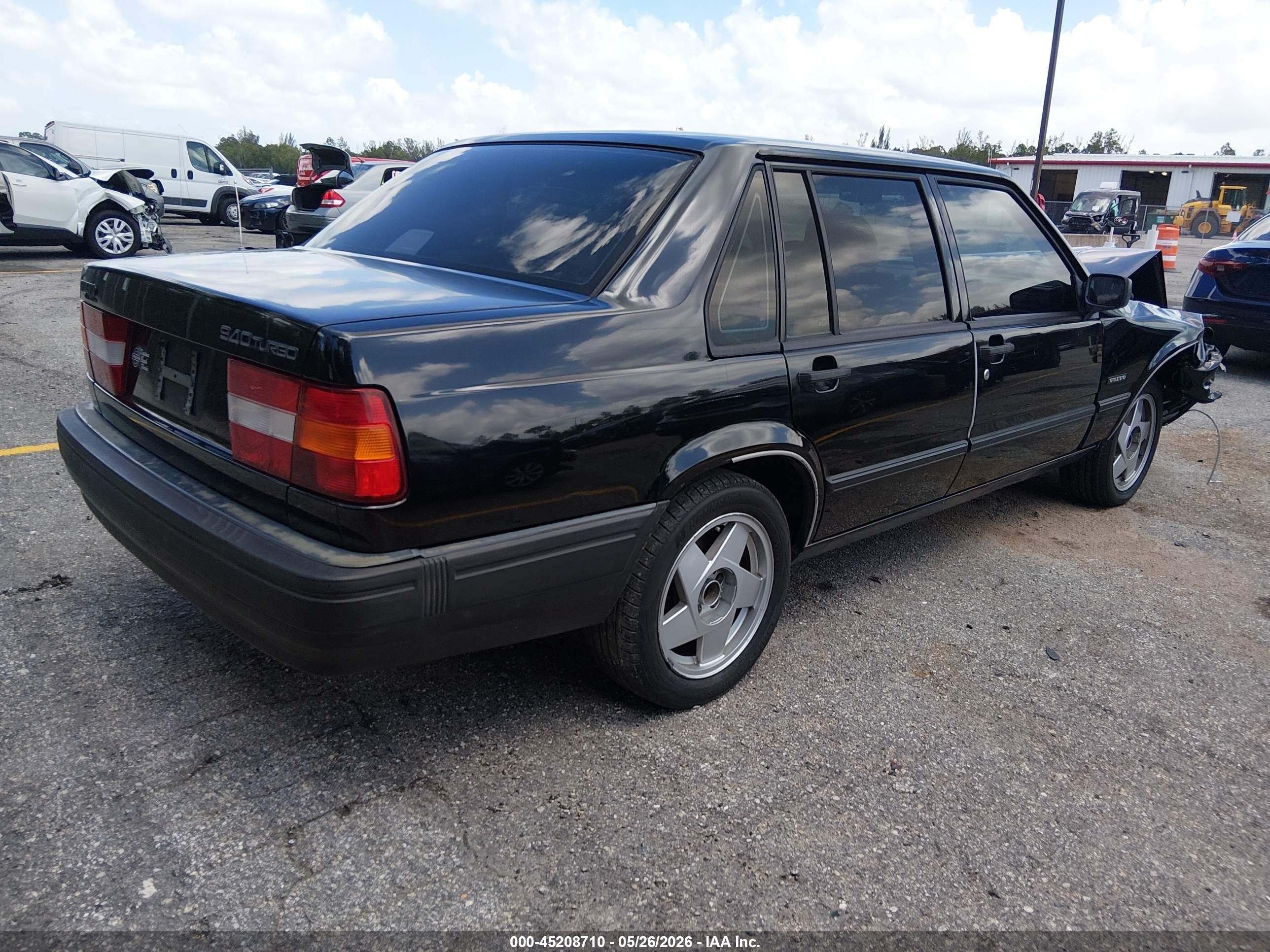 1992 Volvo 940 Gle Black vin: YV1JS8704N1101976