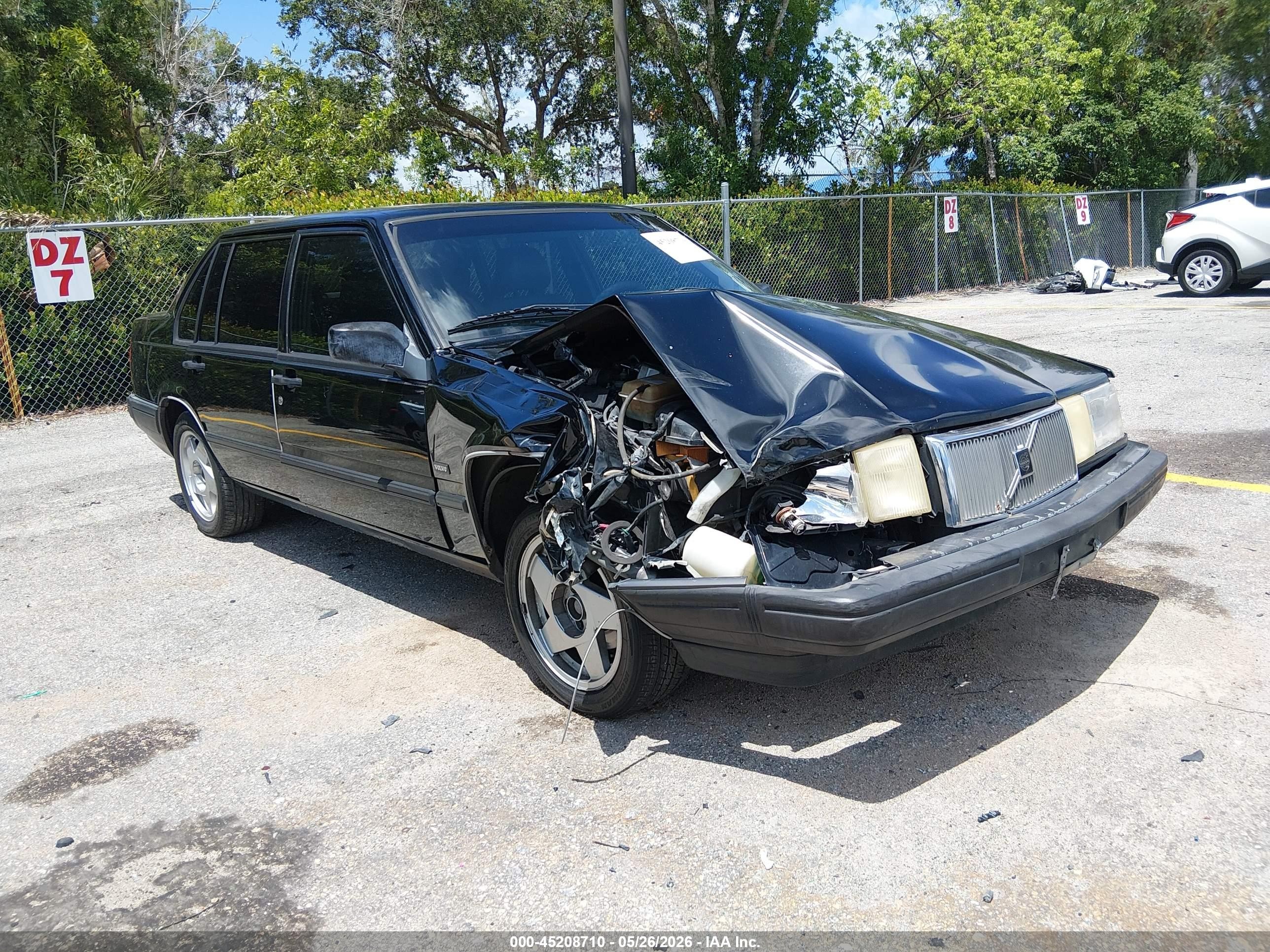 1992 Volvo 940 Gle Black vin: YV1JS8704N1101976