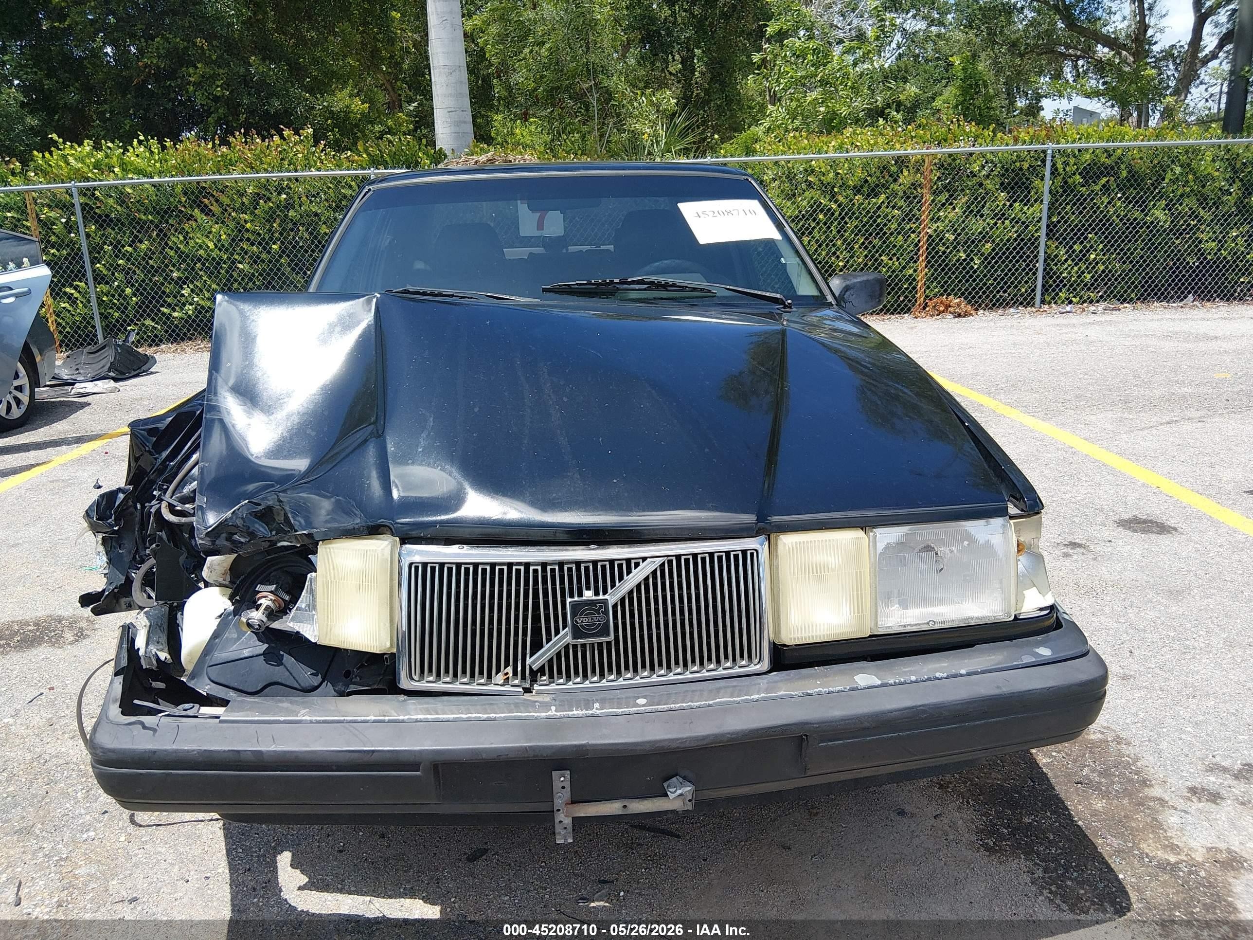1992 Volvo 940 Gle Black vin: YV1JS8704N1101976