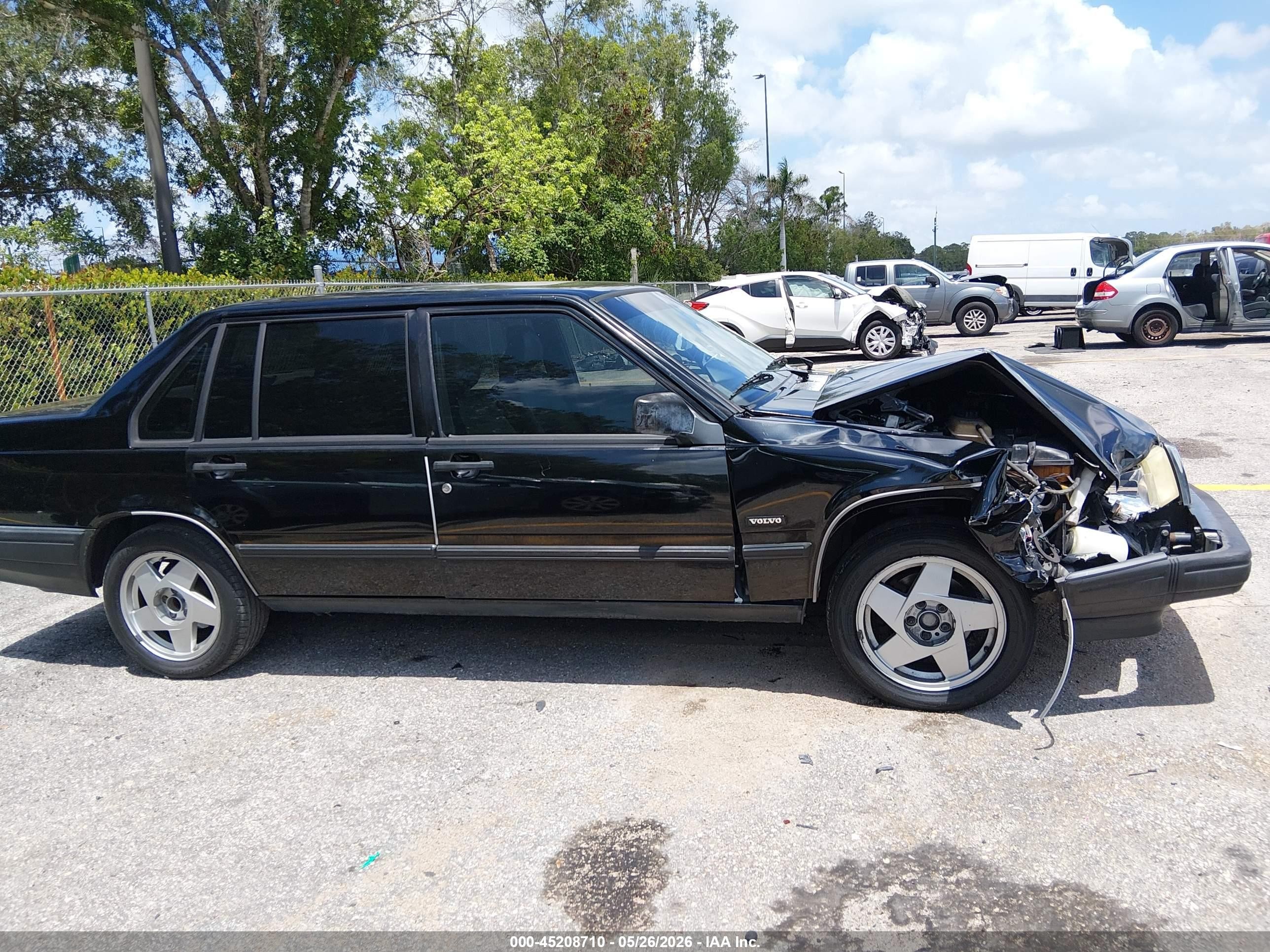 1992 Volvo 940 Gle Black vin: YV1JS8704N1101976