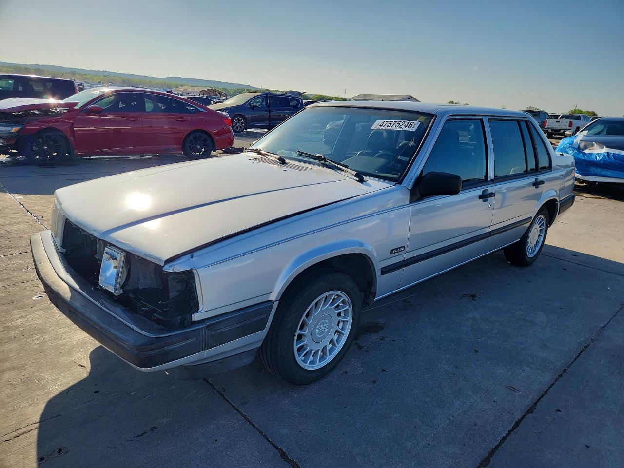 1992 Volvo 940 Base Silver vin: YV1JS881XN1059739