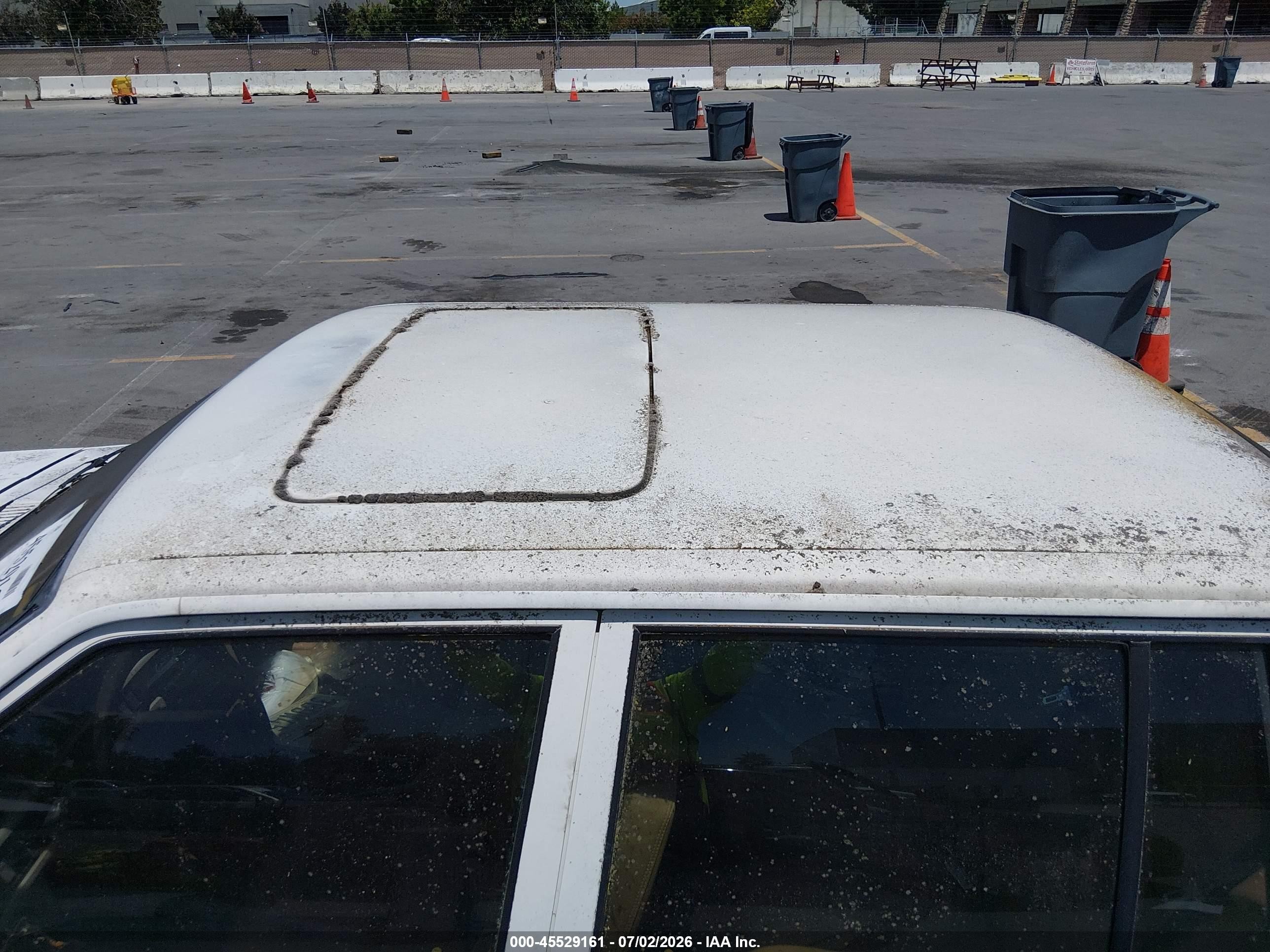 1992 Volvo 940 Gl White vin: YV1JS881XNA088657