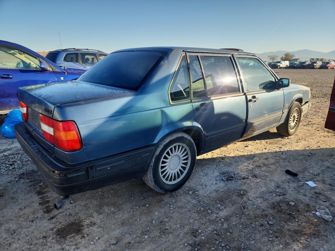 1993 Volvo 940 Blue vin: YV1JS8833P3141210