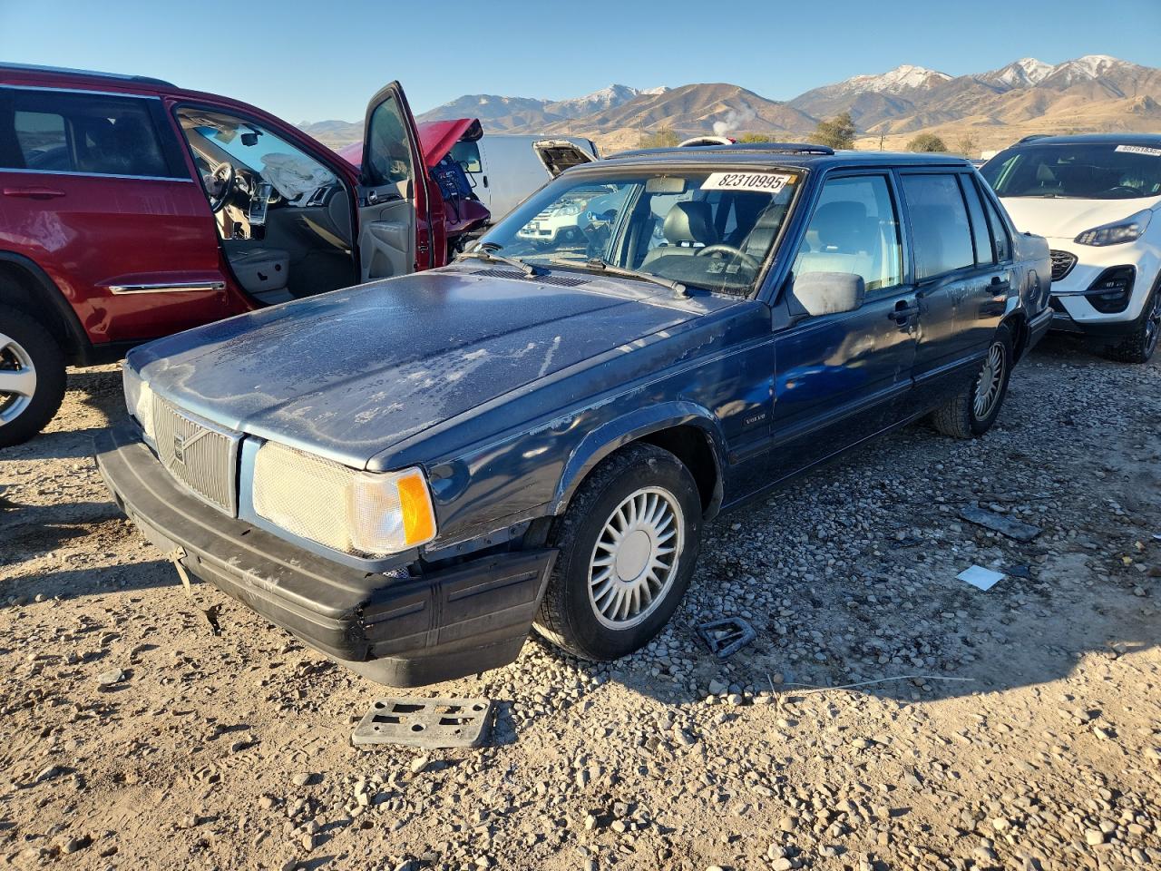1993 Volvo 940 Blue vin: YV1JS8833P3141210