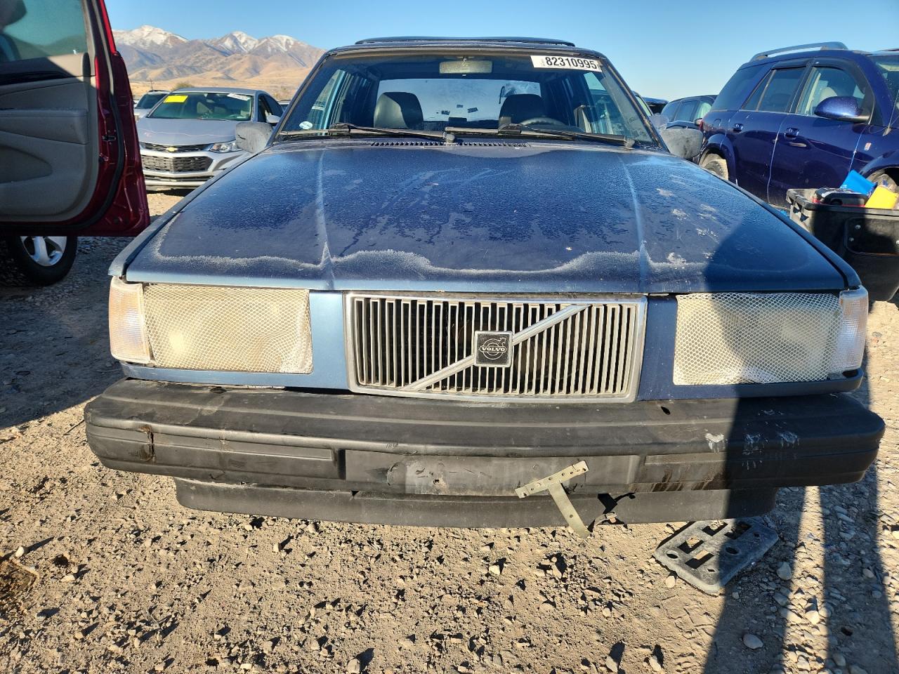 1993 Volvo 940 Blue vin: YV1JS8833P3141210
