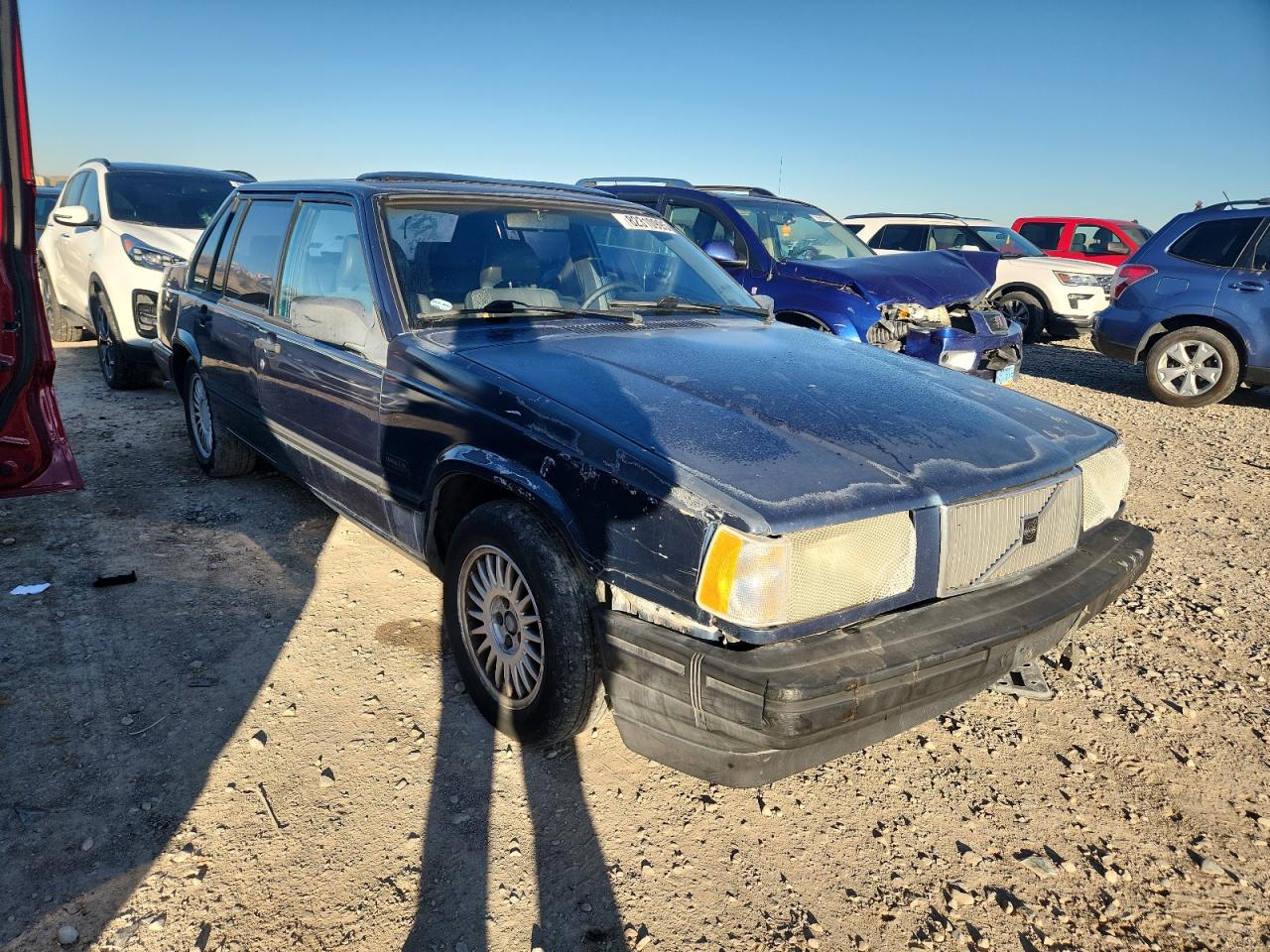 1993 Volvo 940 Blue vin: YV1JS8833P3141210