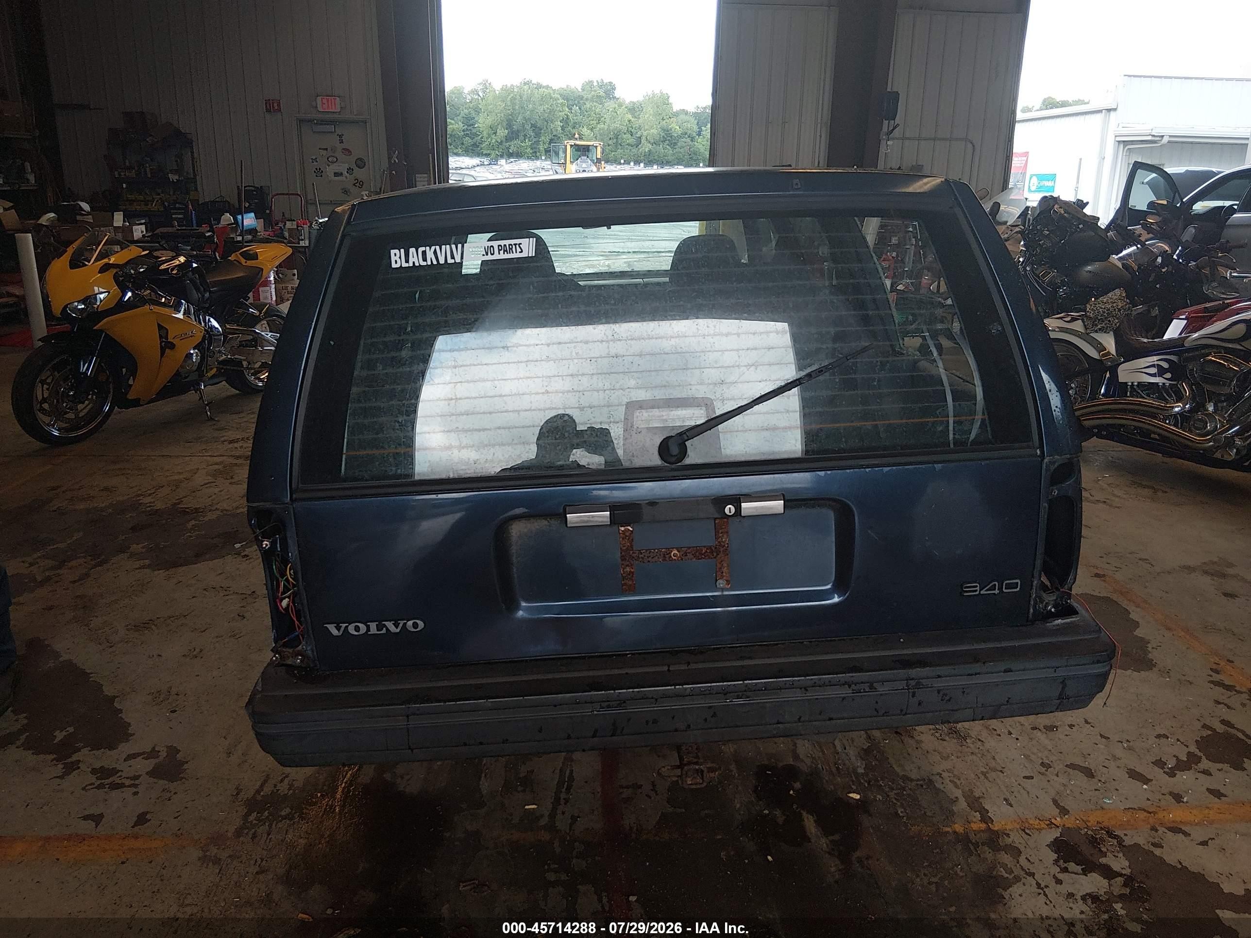 1994 Volvo 940 Blue vin: YV1JW8615R1125191