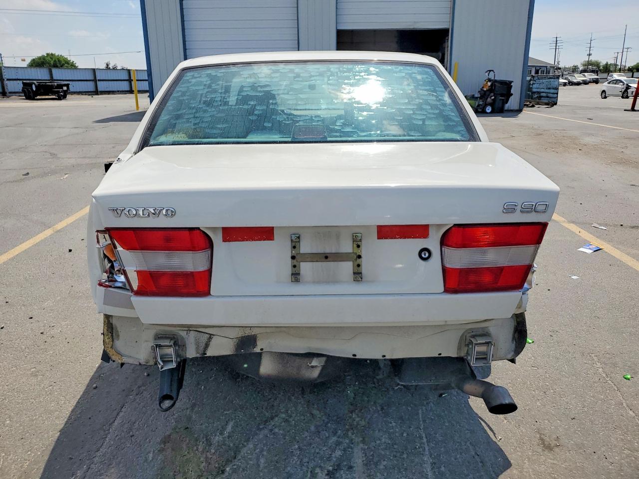 1998 Volvo S90 White vin: YV1KS9601W1139193