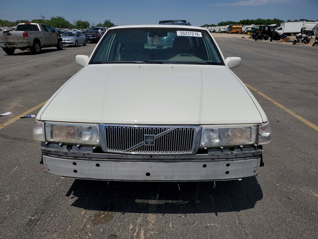 1998 Volvo S90 White vin: YV1KS9601W1139193