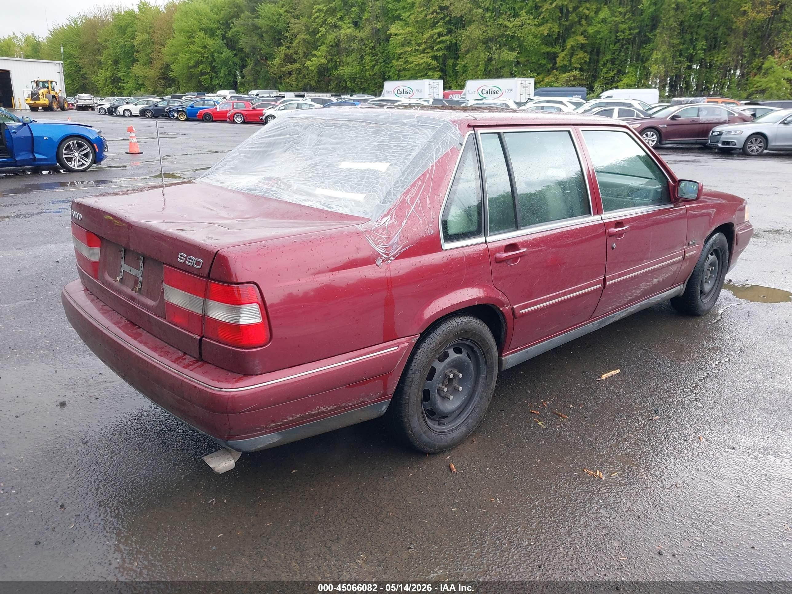 1997 Volvo 960   Red vin: YV1KS9602V1121171