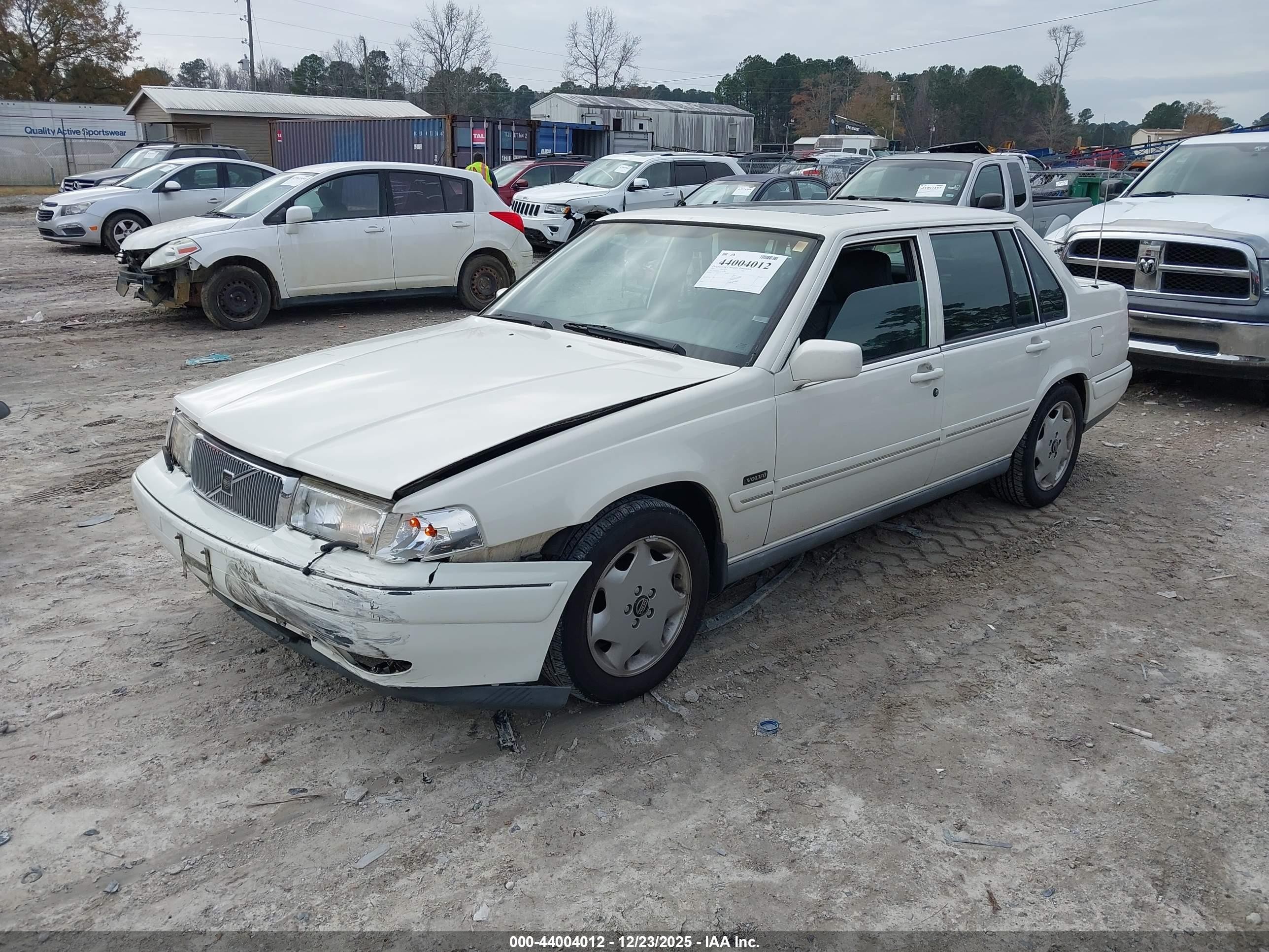 1997 Volvo 960   Белый vin: YV1KS9603V1101303