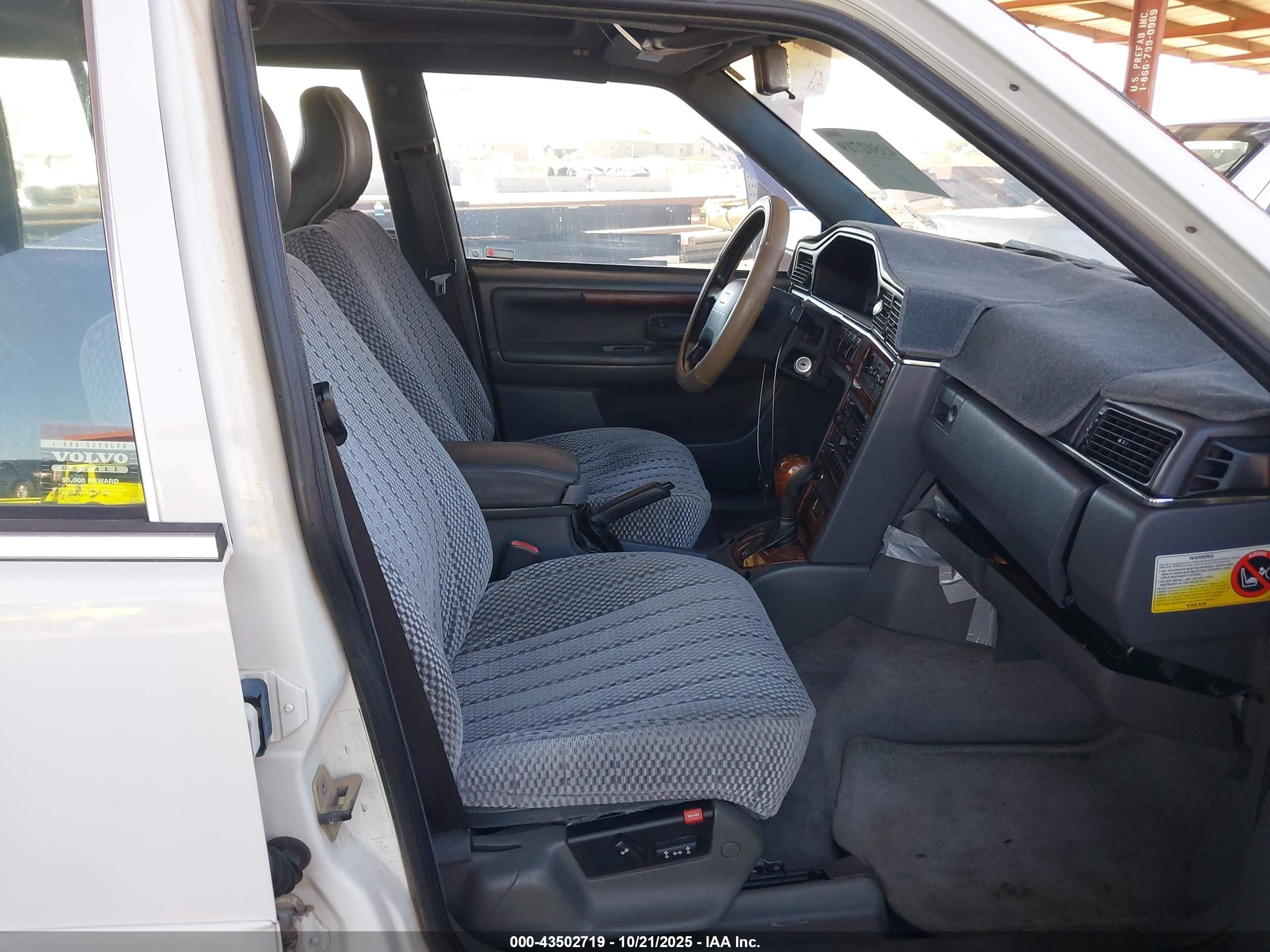 1998 Volvo S90   White vin: YV1KS9606W1123796