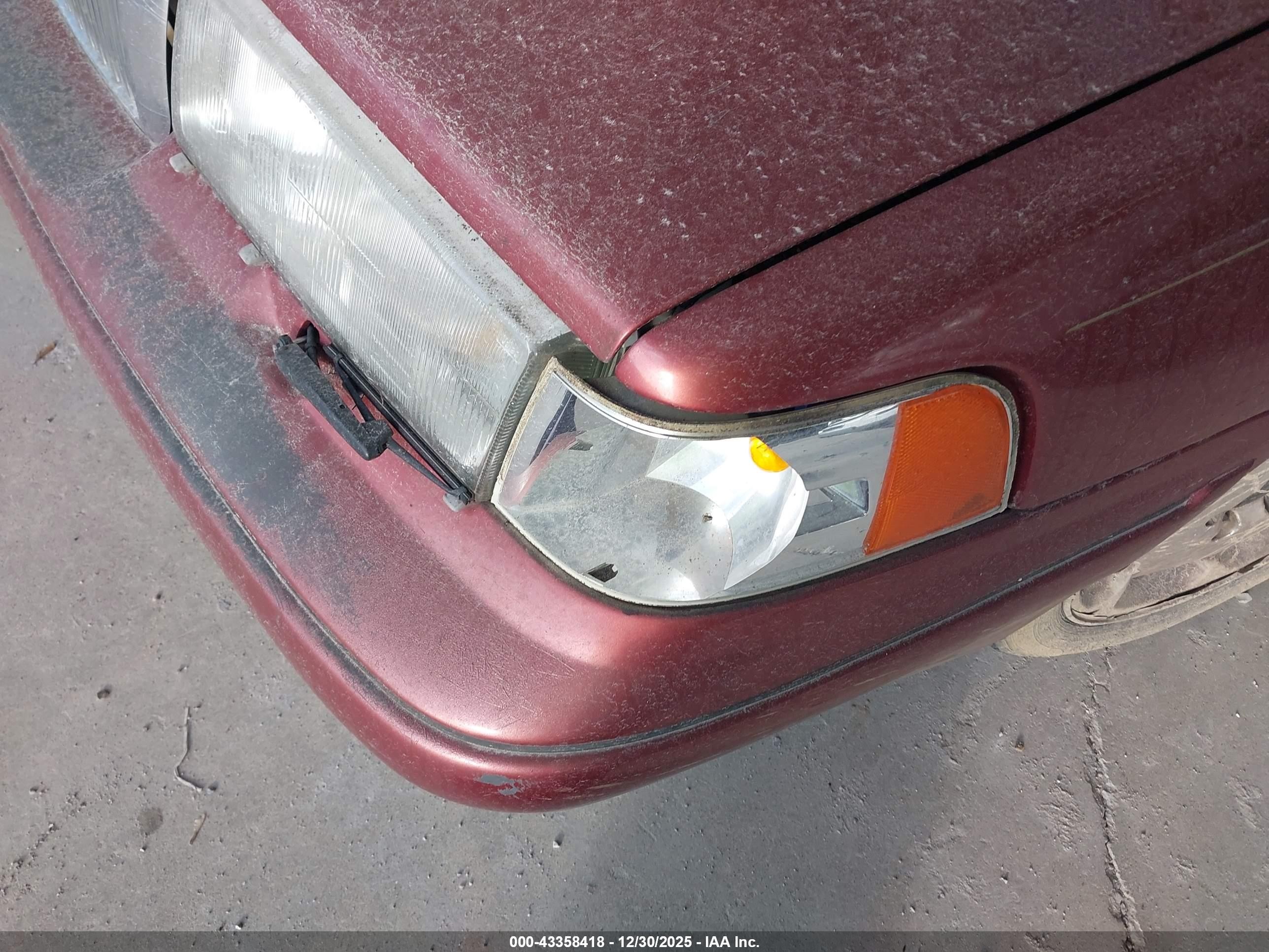 1998 Volvo S90   Maroon vin: YV1KS9607W1131616