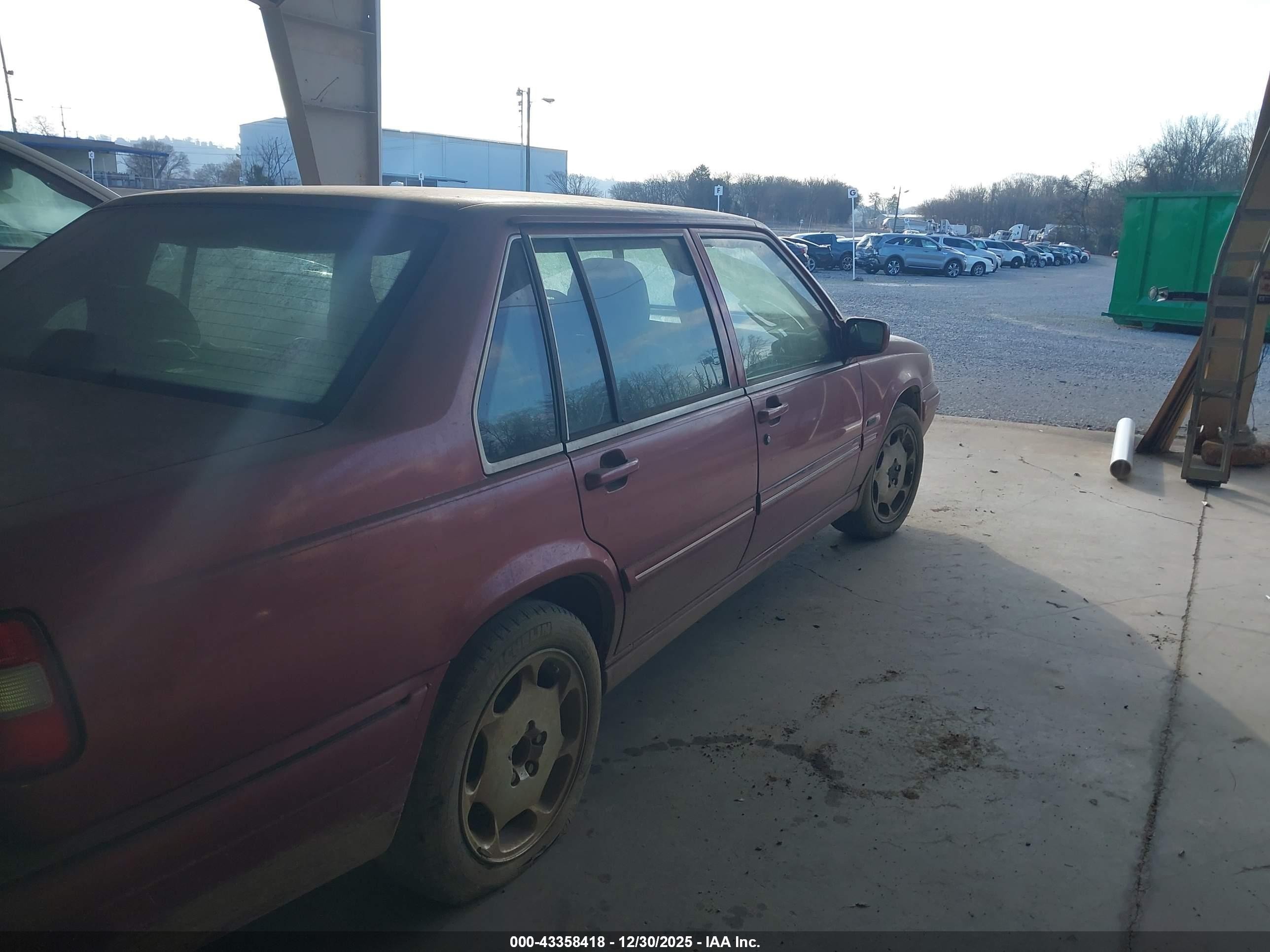 1998 Volvo S90   Maroon vin: YV1KS9607W1131616