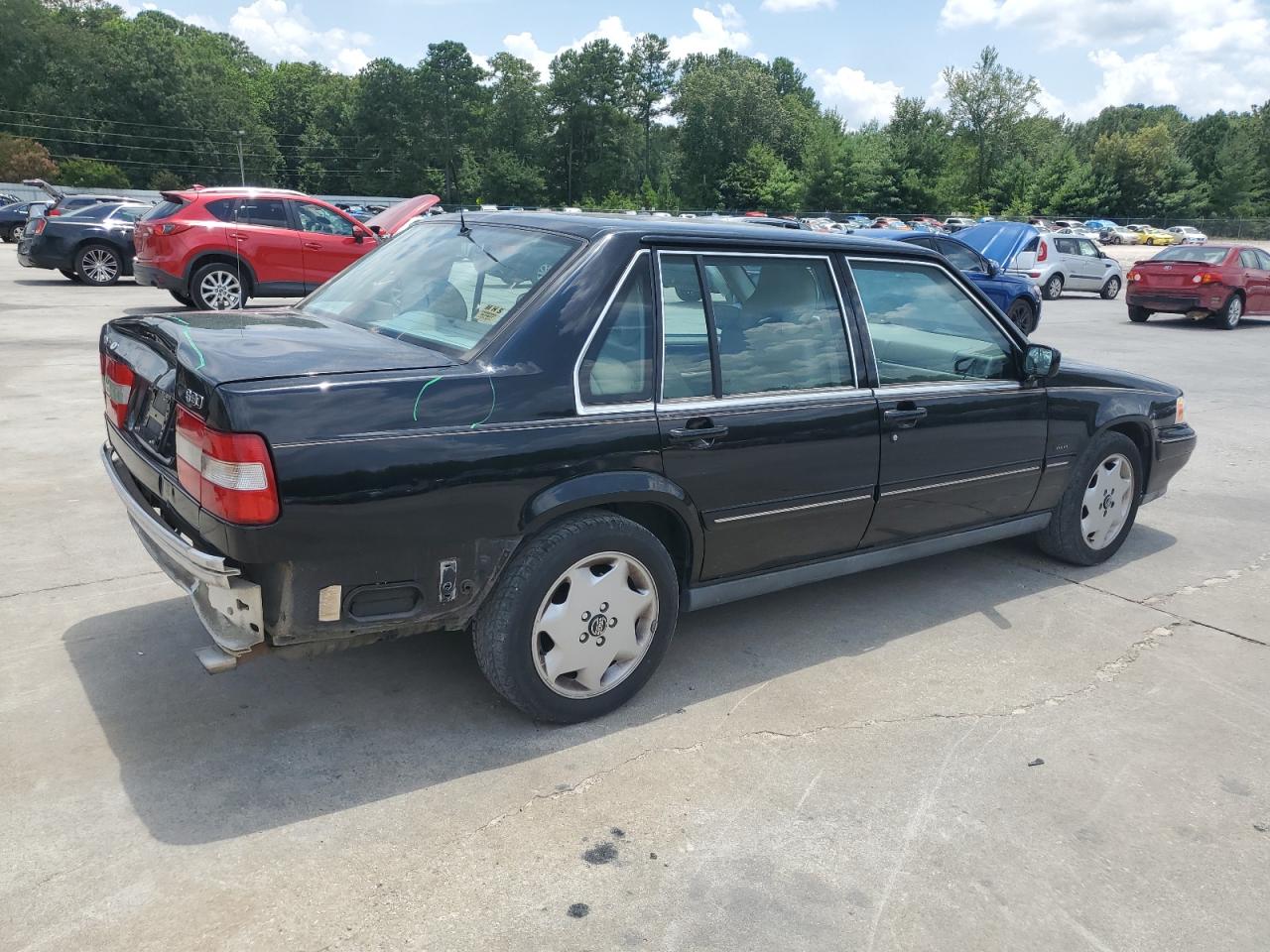 1998 Volvo S90 Черный vin: YV1KS9608W1124805