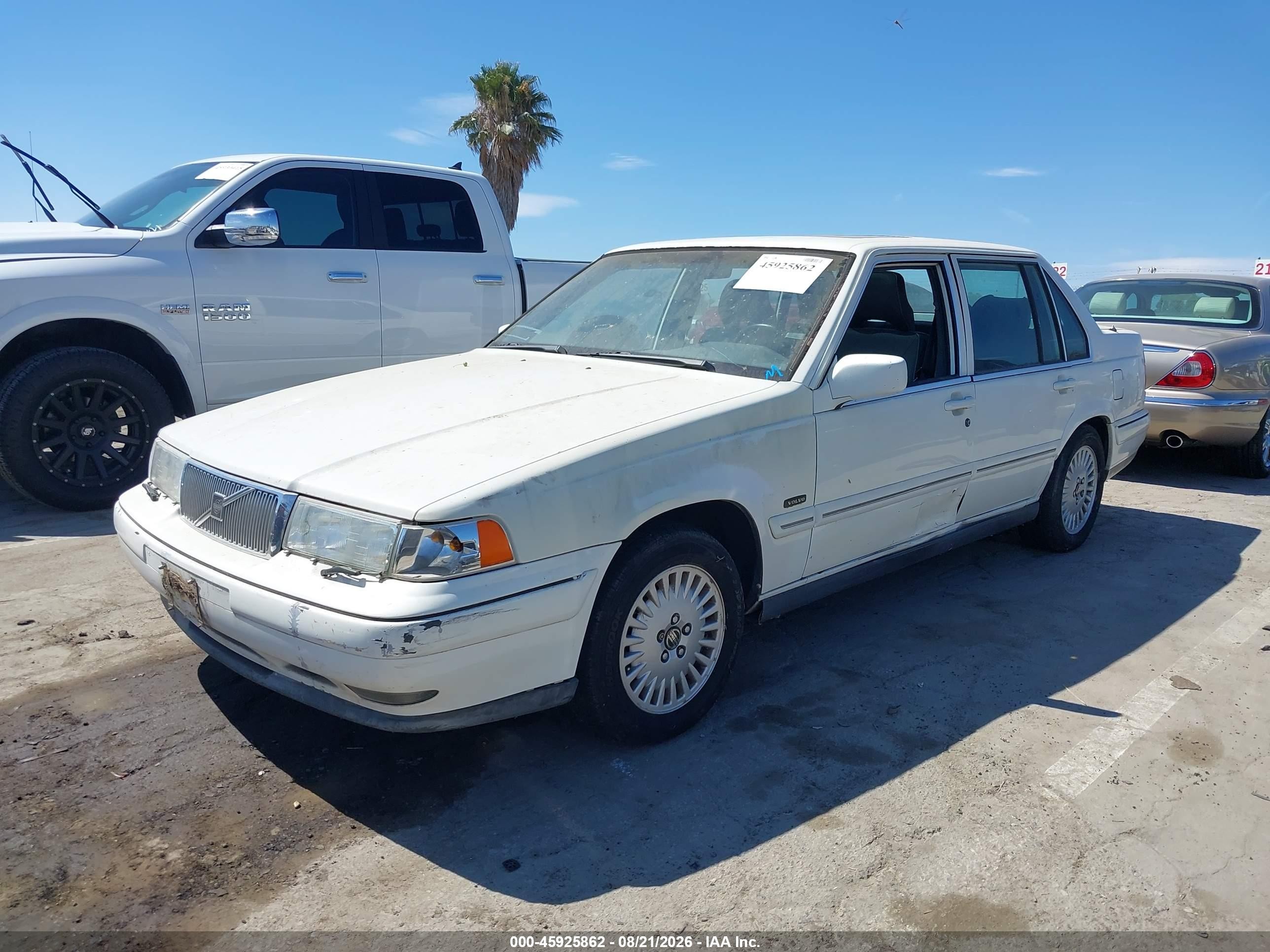 1998 Volvo S90   White vin: YV1KS9609W1130290
