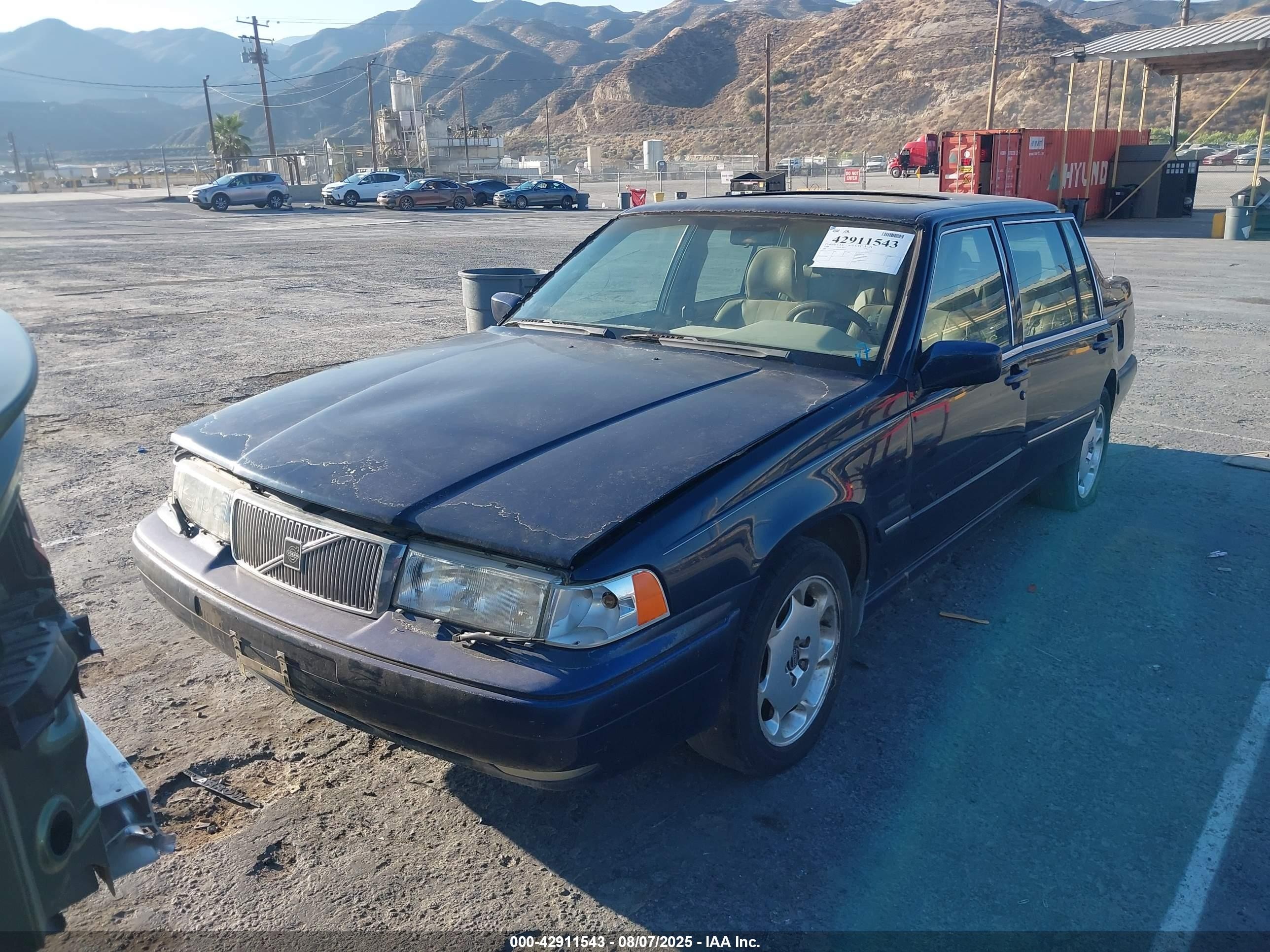1998 Volvo S90   Blue vin: YV1KS960XW1140598