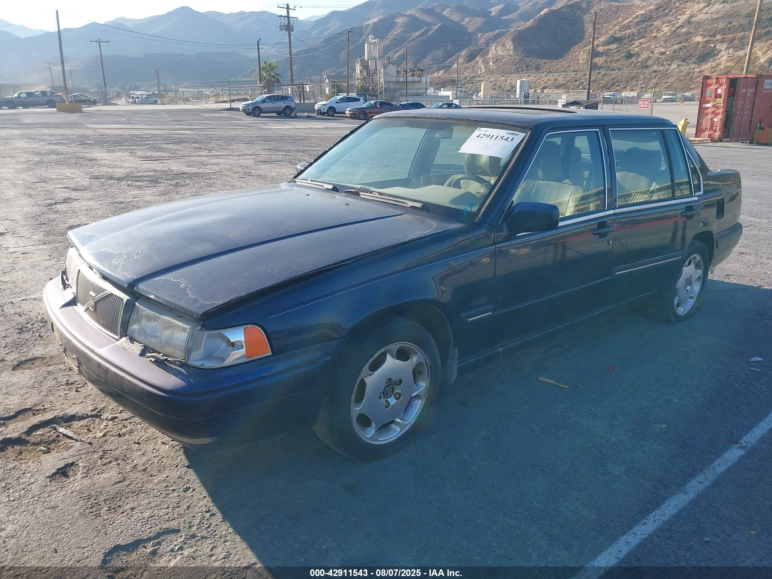 1998 Volvo S90   Blue vin: YV1KS960XW1140598