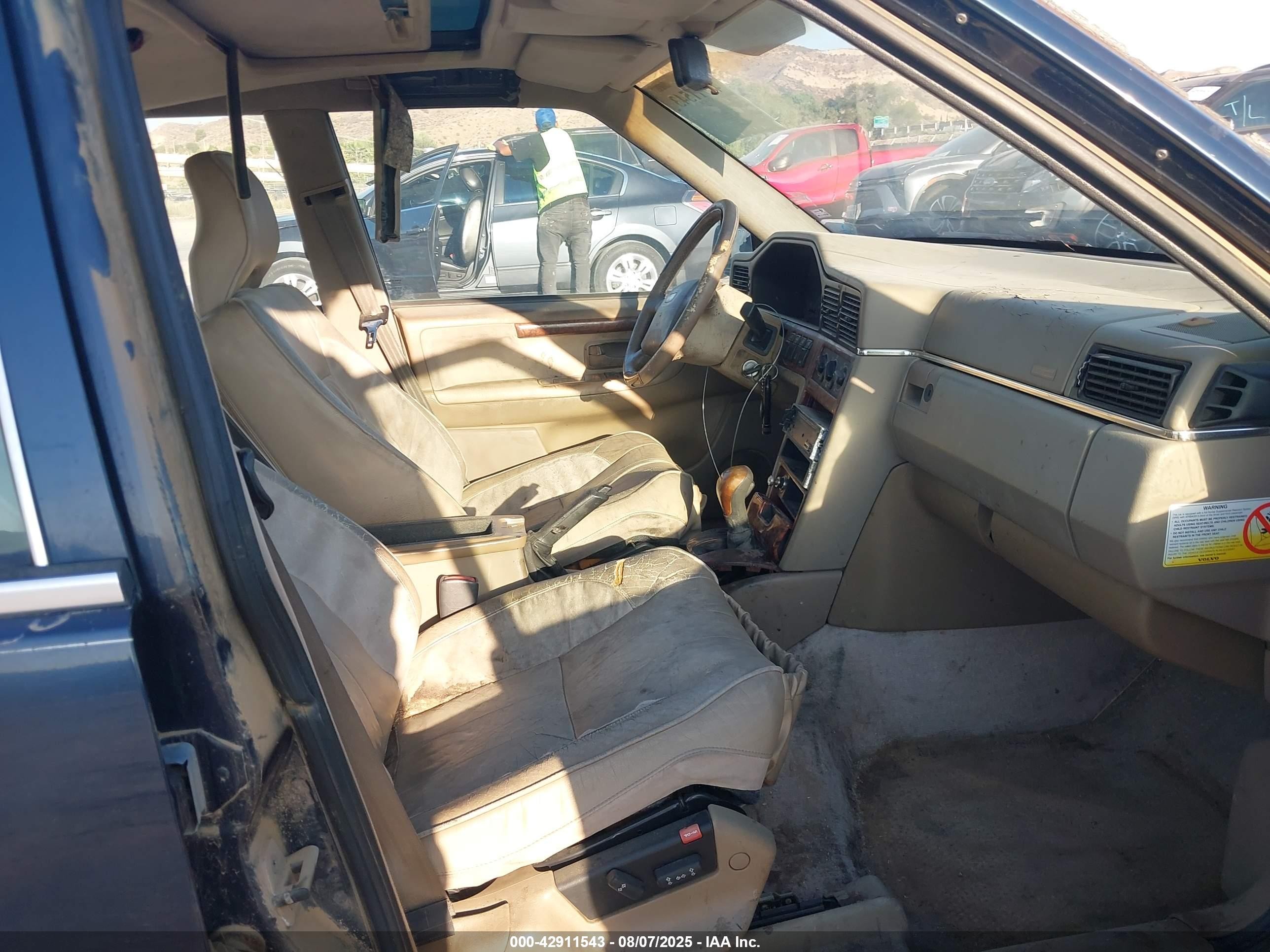 1998 Volvo S90   Blue vin: YV1KS960XW1140598