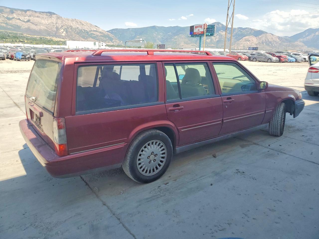 1997 Volvo 960 Red vin: YV1KW9609V1044609