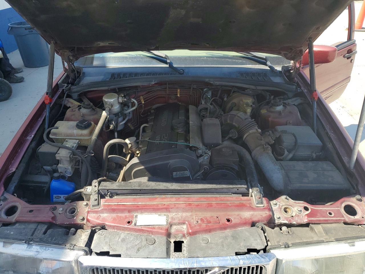 1997 Volvo 960 Red vin: YV1KW9609V1044609