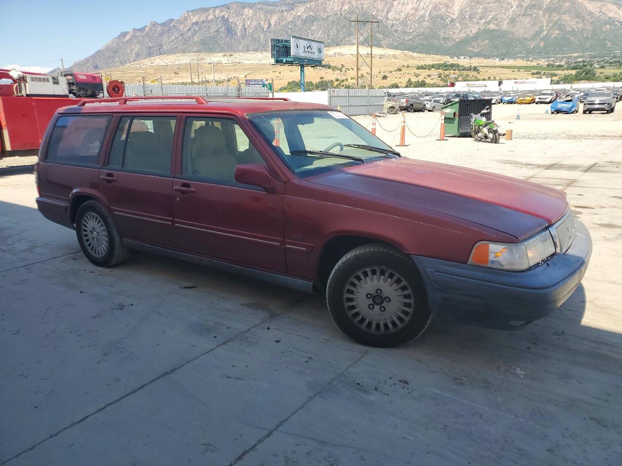 1997 Volvo 960 Red vin: YV1KW9609V1044609