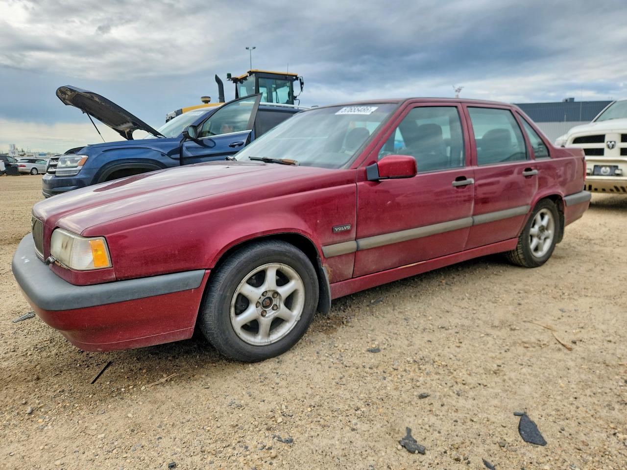 1996 Volvo 850 Maroon vin: YV1LS5107T3338477