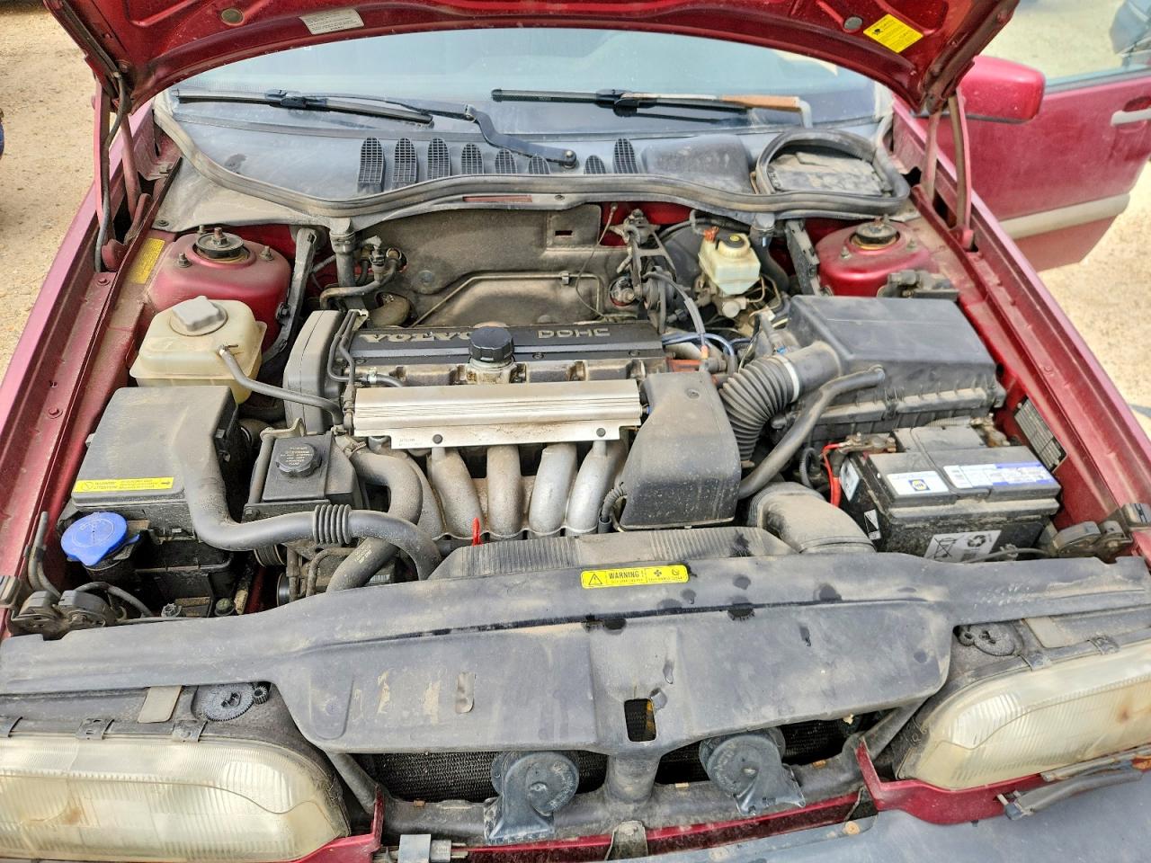 1996 Volvo 850 Maroon vin: YV1LS5107T3338477