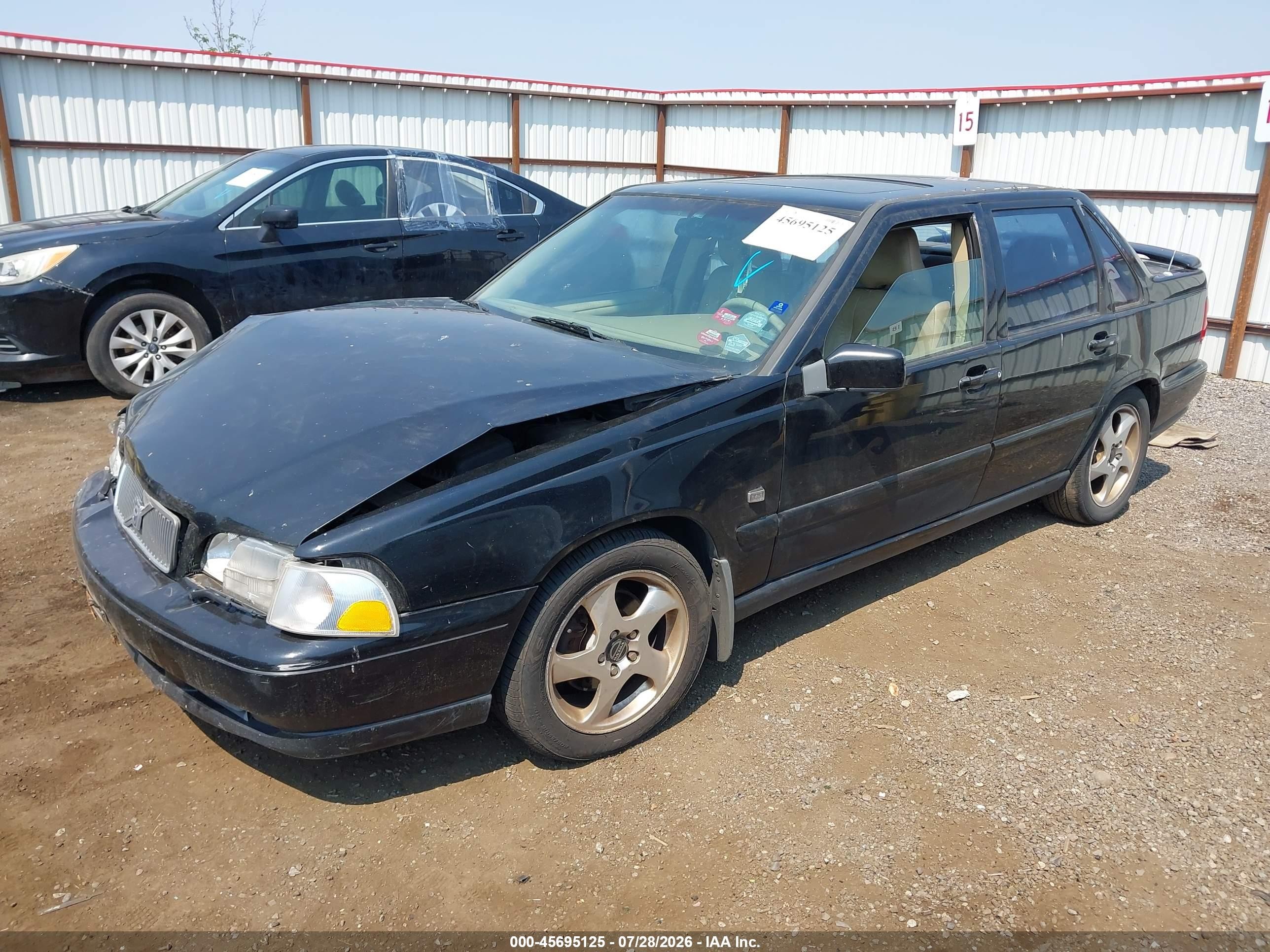 1999 Volvo S70 T5 Black vin: YV1LS53DXX2568039