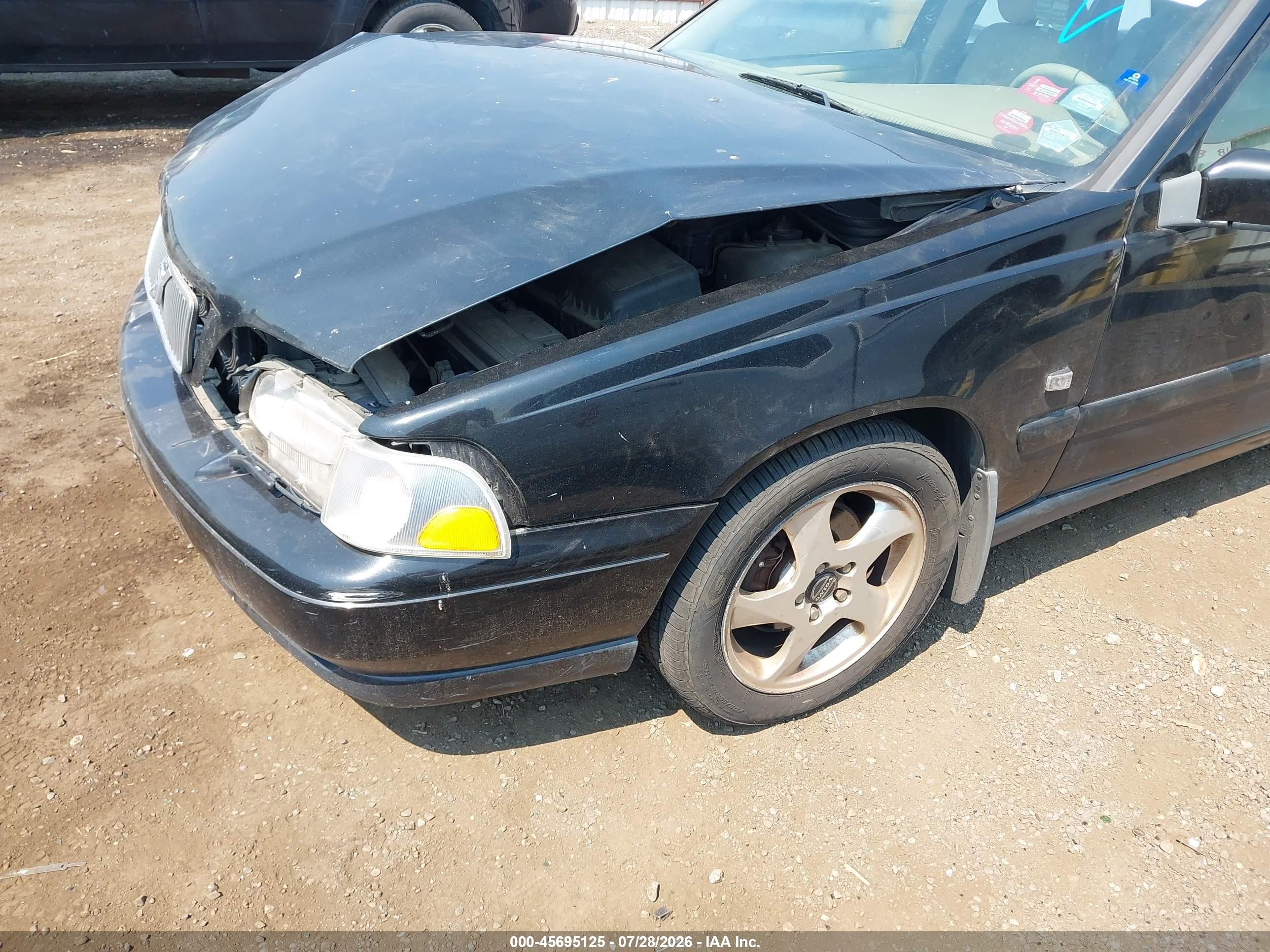 1999 Volvo S70 T5 Black vin: YV1LS53DXX2568039