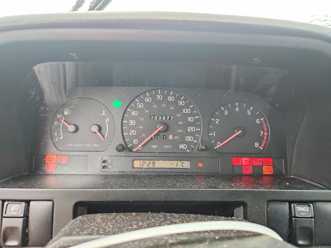 1995 Volvo 850 Base Black vin: YV1LS5501S1255065