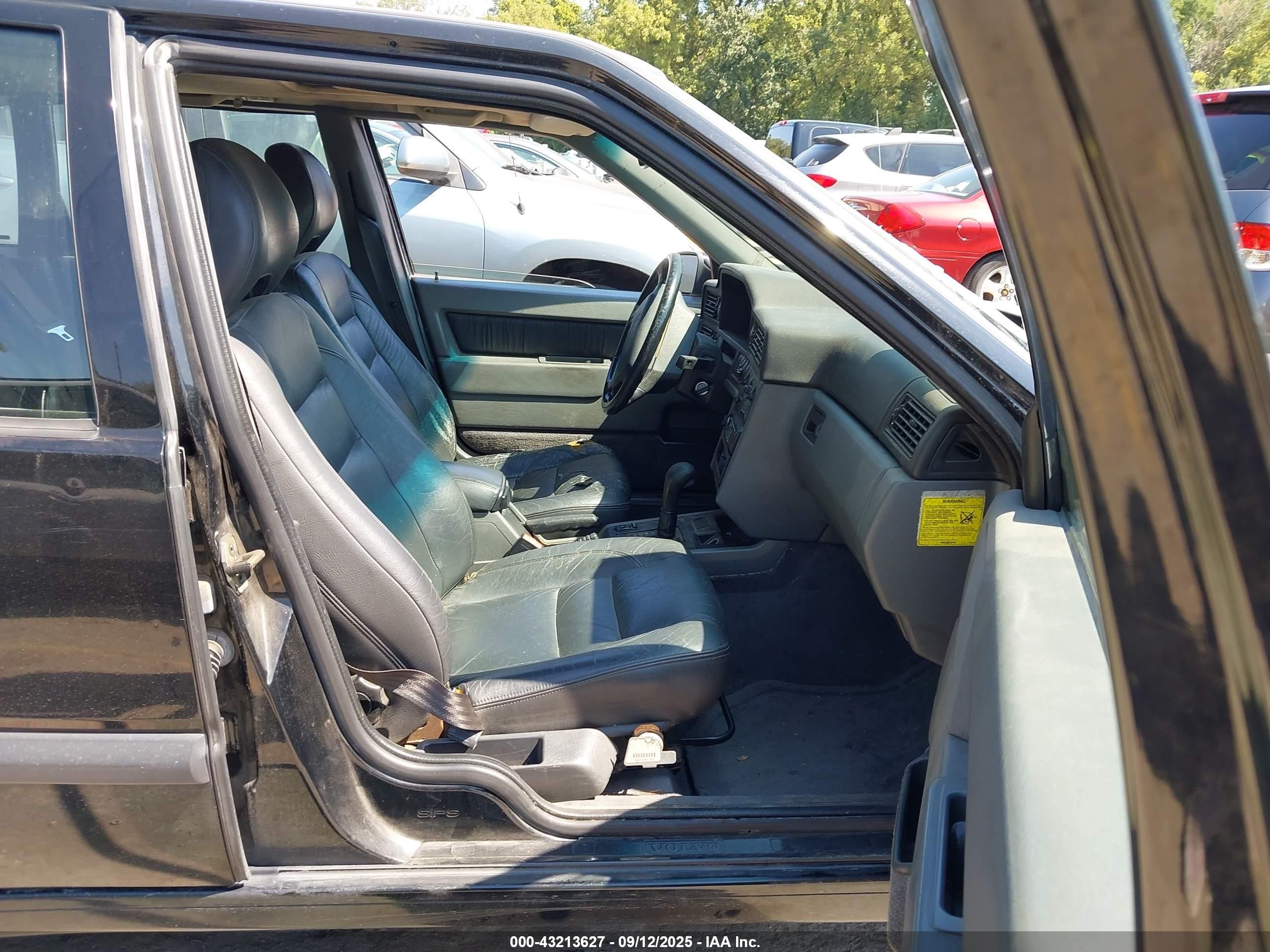 1995 Volvo 850 Glt Black vin: YV1LS5513S1210475