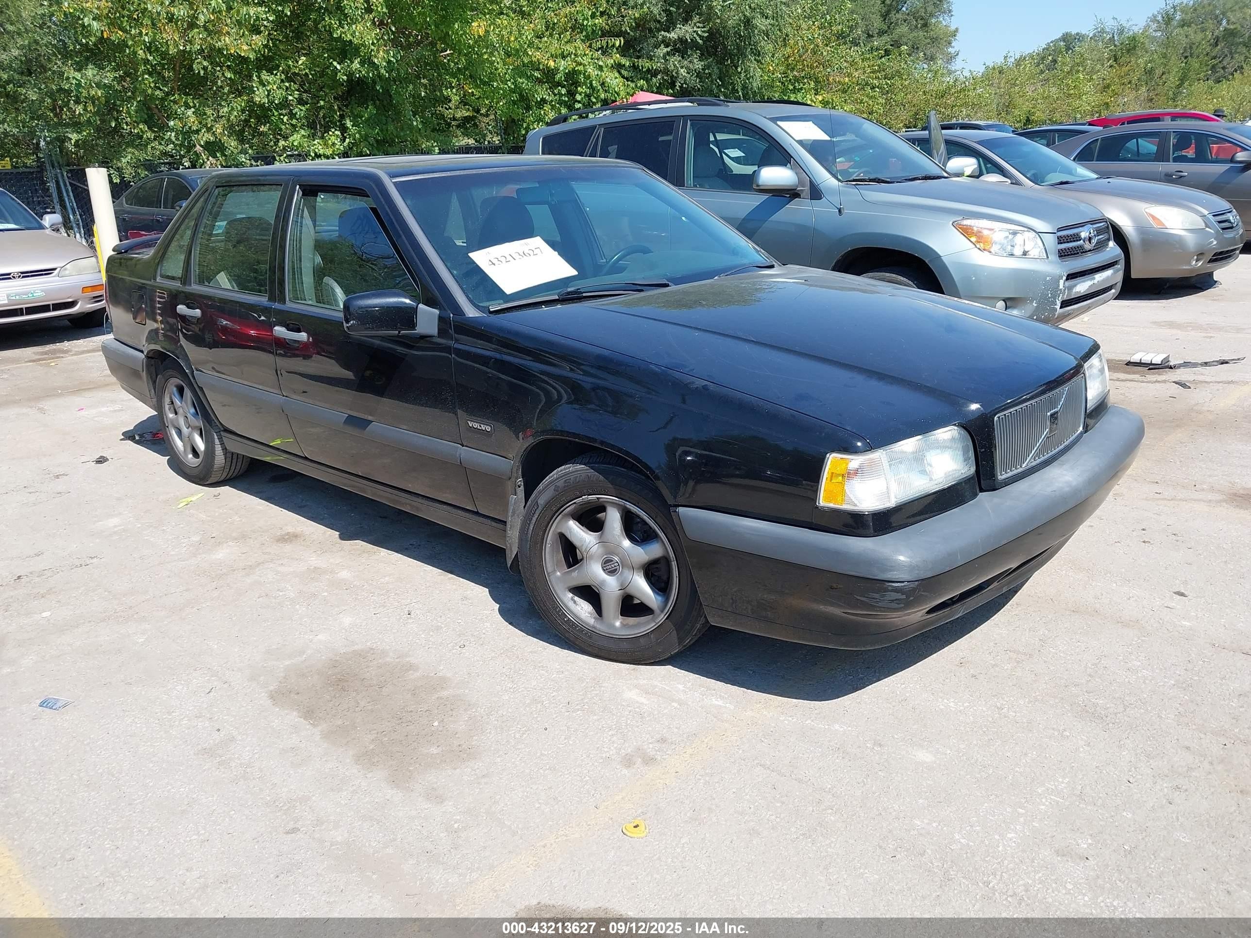 1995 Volvo 850 Glt Black vin: YV1LS5513S1210475