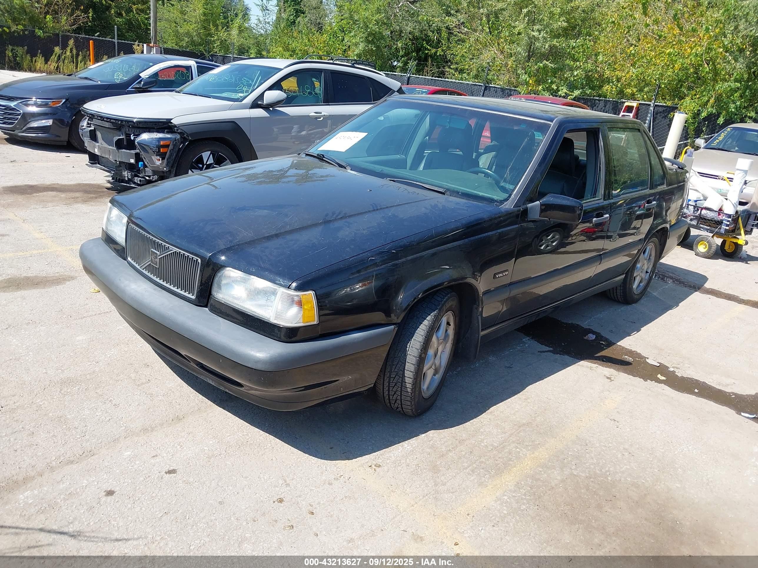 1995 Volvo 850 Glt Black vin: YV1LS5513S1210475