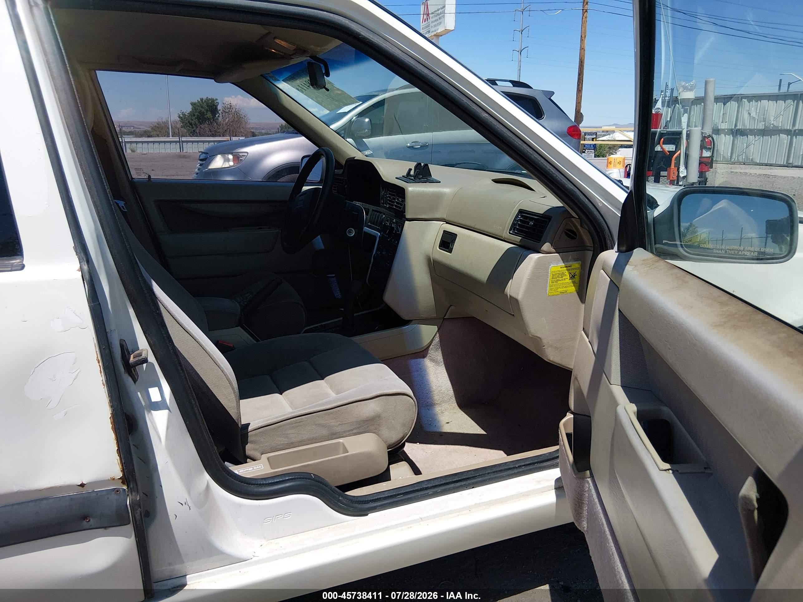1996 Volvo 850 Glt White vin: YV1LS5513T1283945