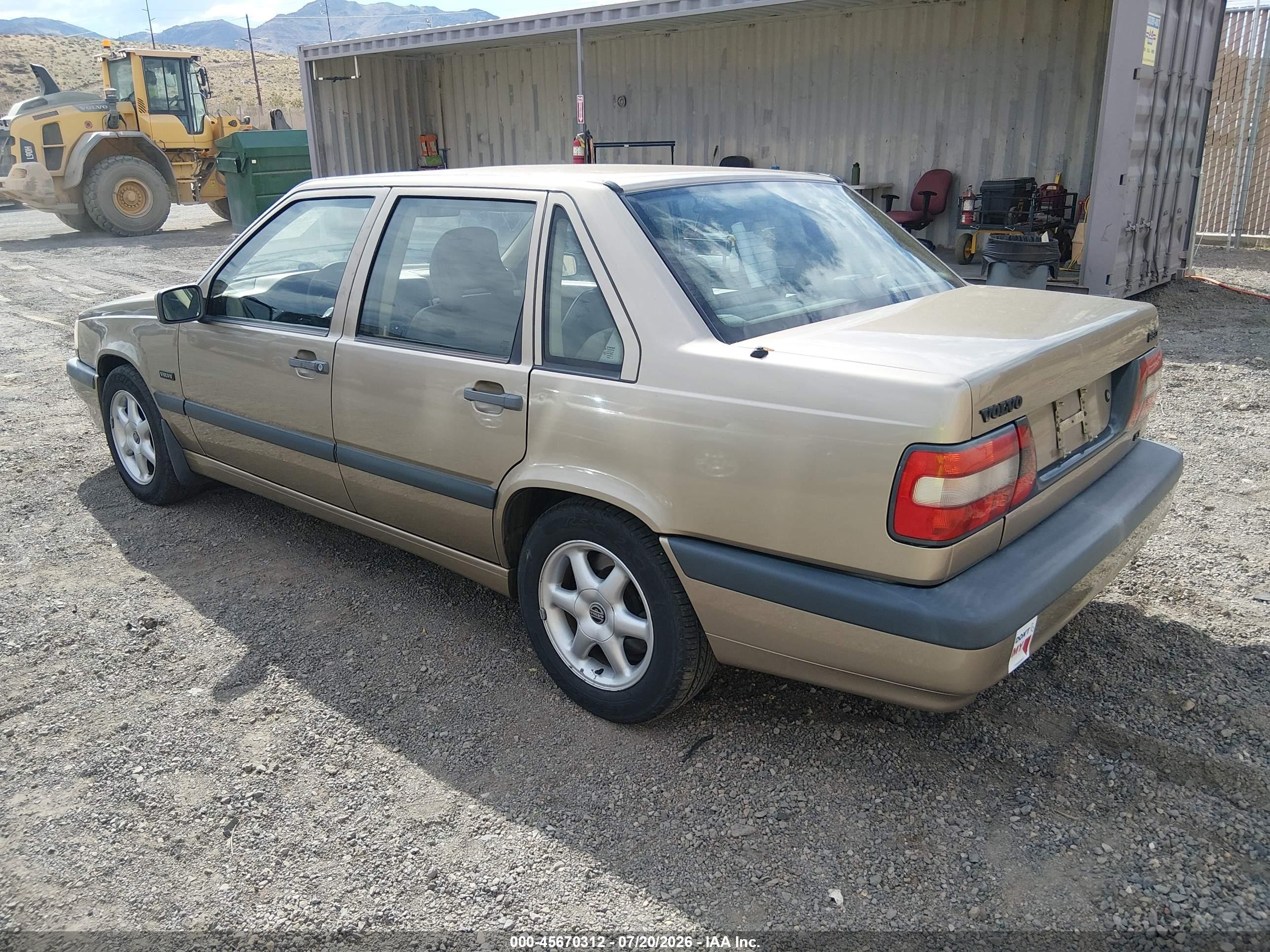 1995 Volvo 850 Glt Brown vin: YV1LS5514S2229255