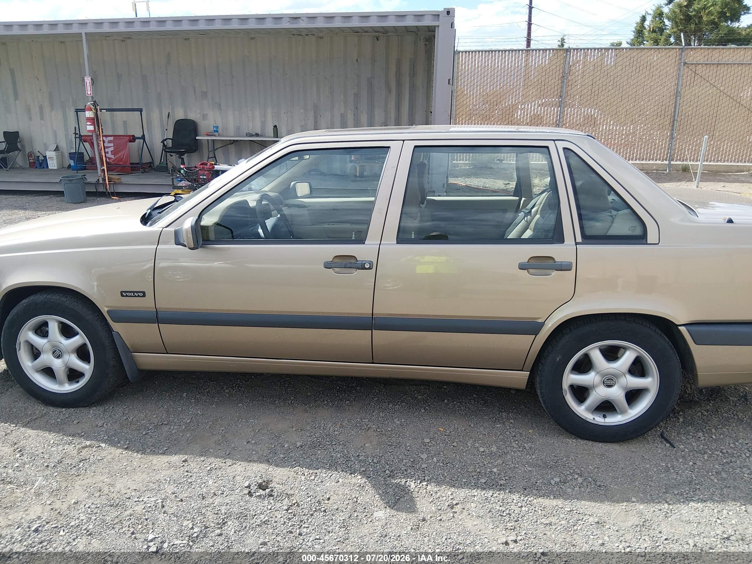 1995 Volvo 850 Glt Brown vin: YV1LS5514S2229255