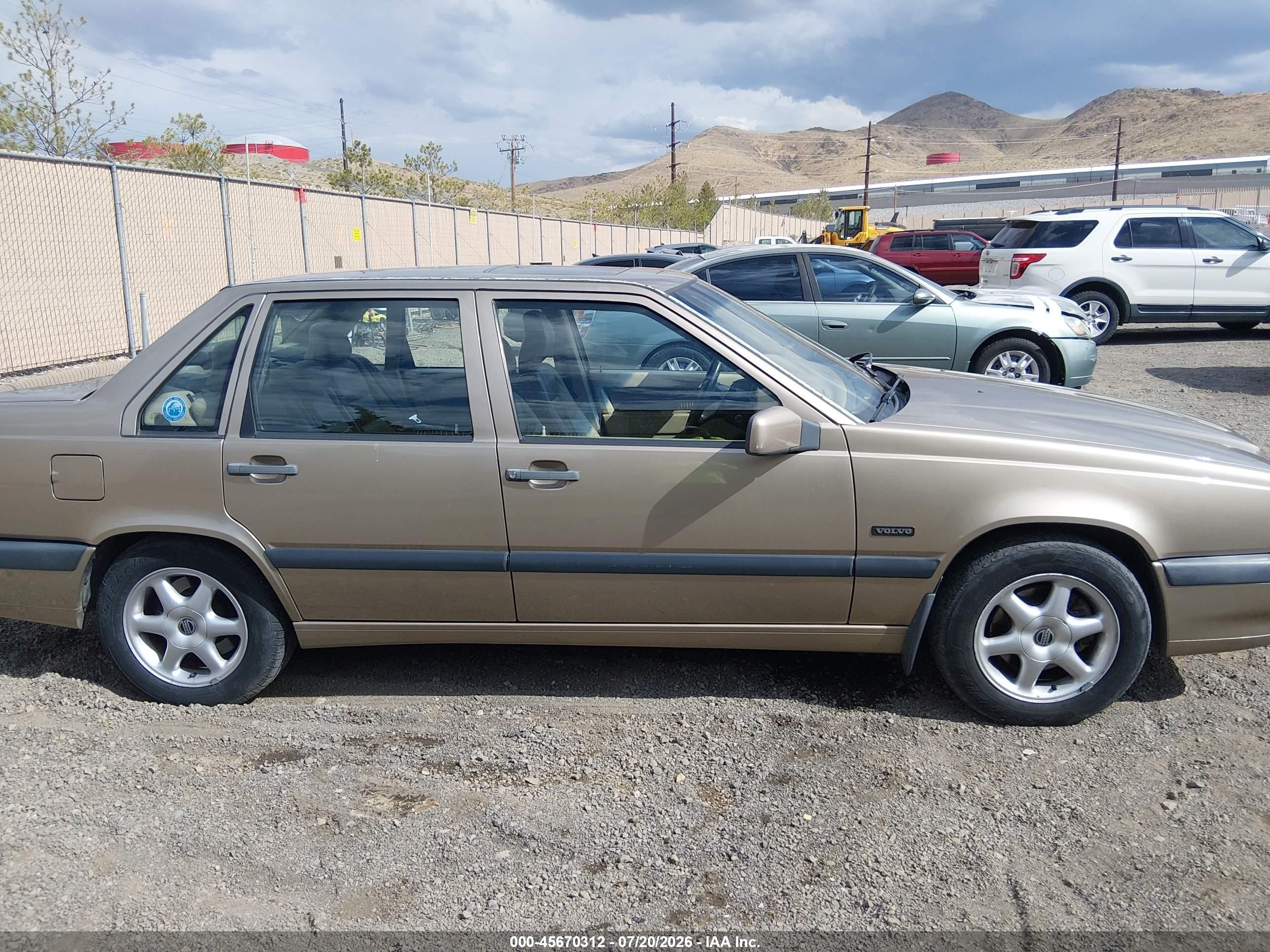 1995 Volvo 850 Glt Brown vin: YV1LS5514S2229255