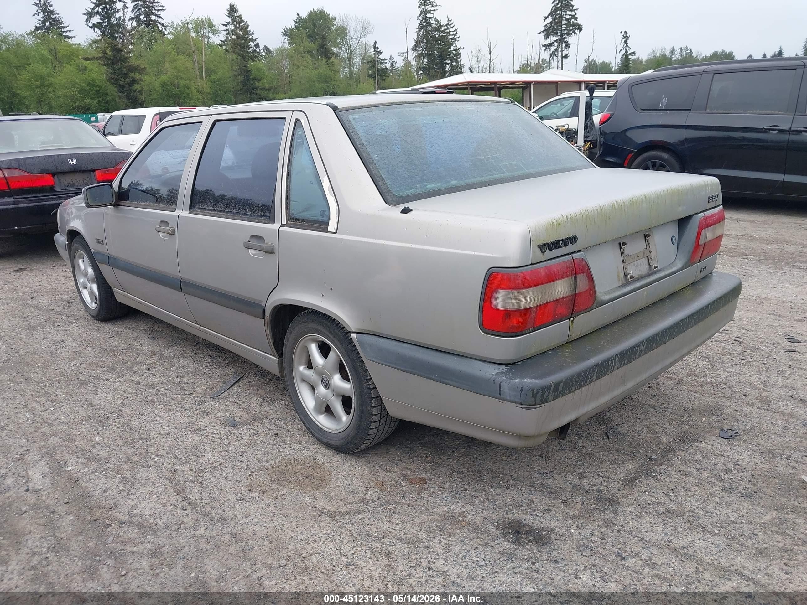 1995 Volvo 850 Glt Gray vin: YV1LS5515S2200637