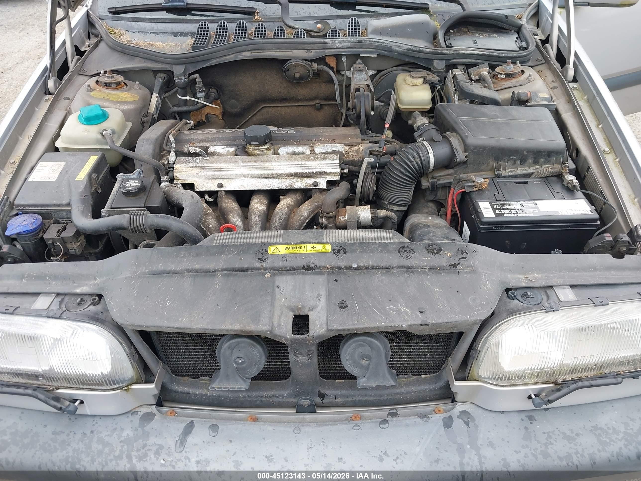 1995 Volvo 850 Glt Gray vin: YV1LS5515S2200637