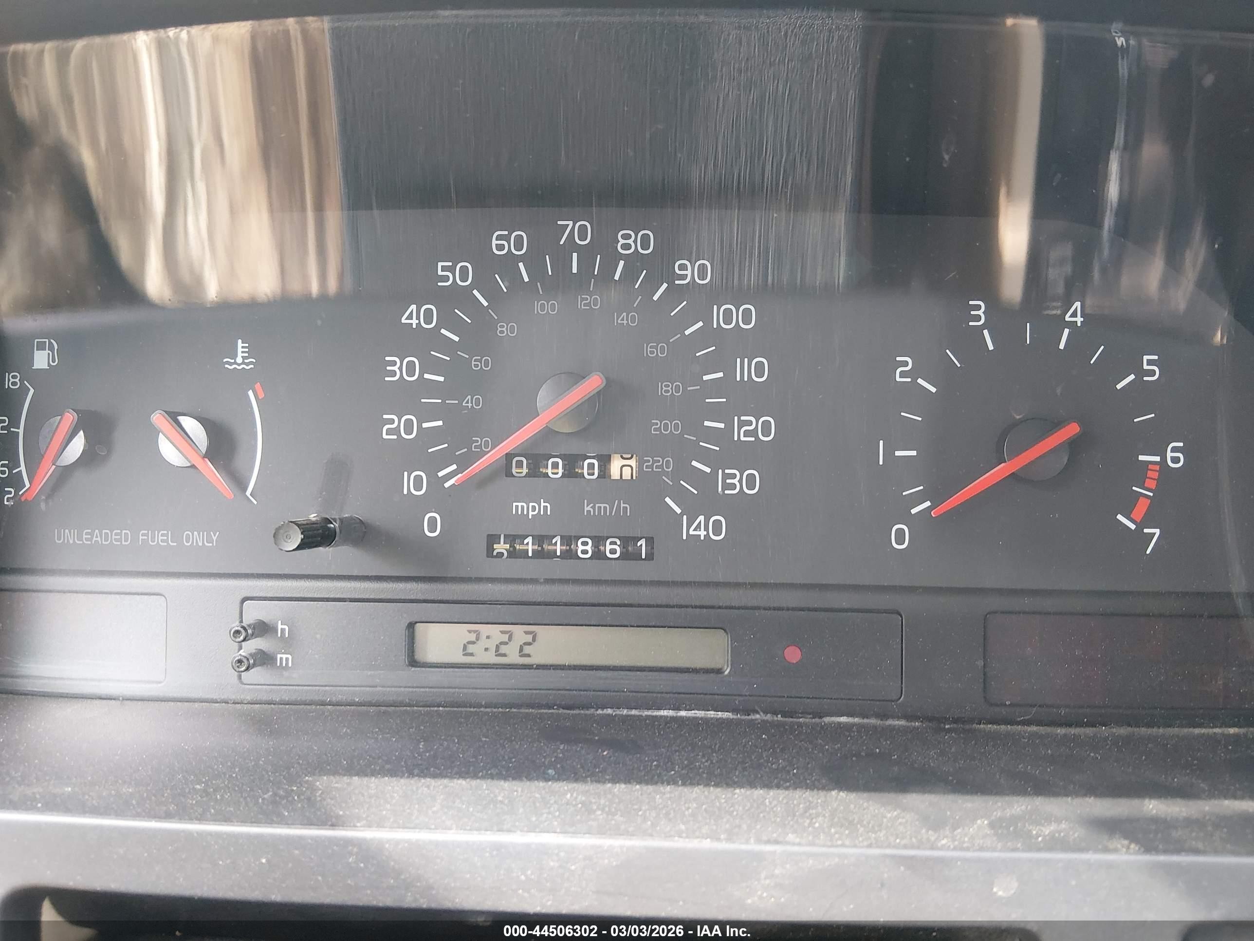 1995 Volvo 850 Glt Green vin: YV1LS5515S2232102