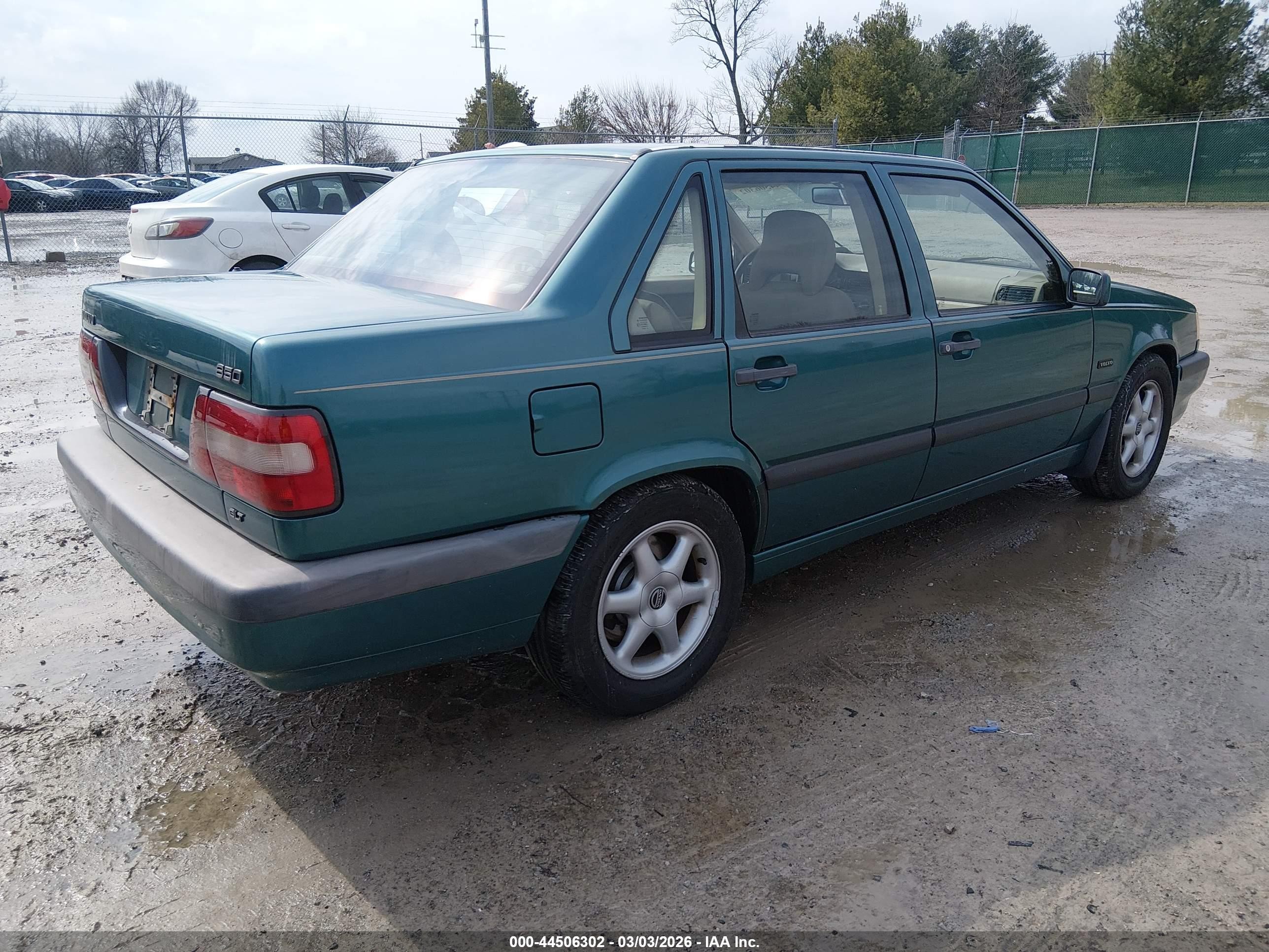 1995 Volvo 850 Glt Green vin: YV1LS5515S2232102